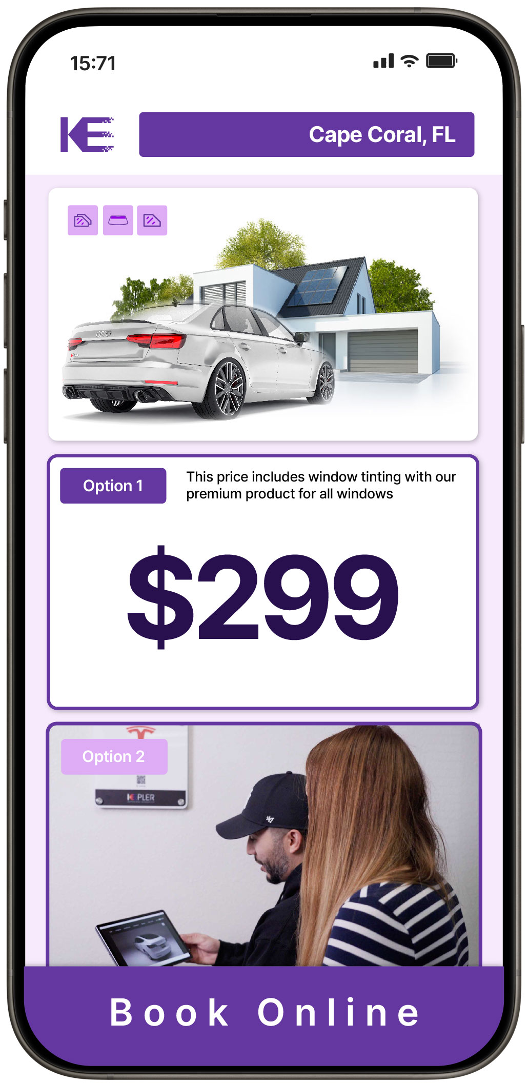 View Competitive Window Tinting Prices in Cape Coral, Florida