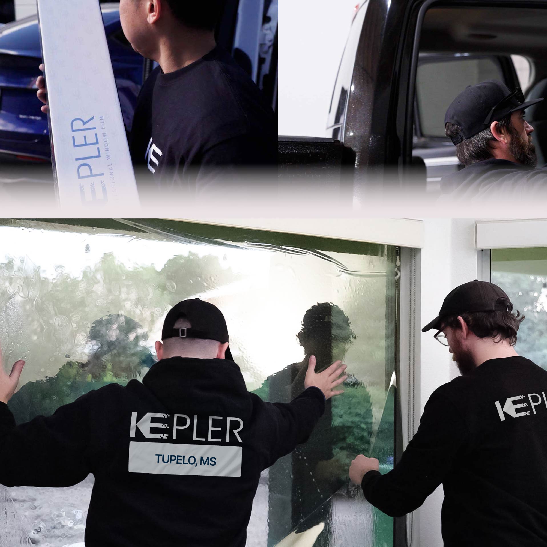 Kepler Specialist Performing Commercial Window Tinting in Tupelo Tupelo