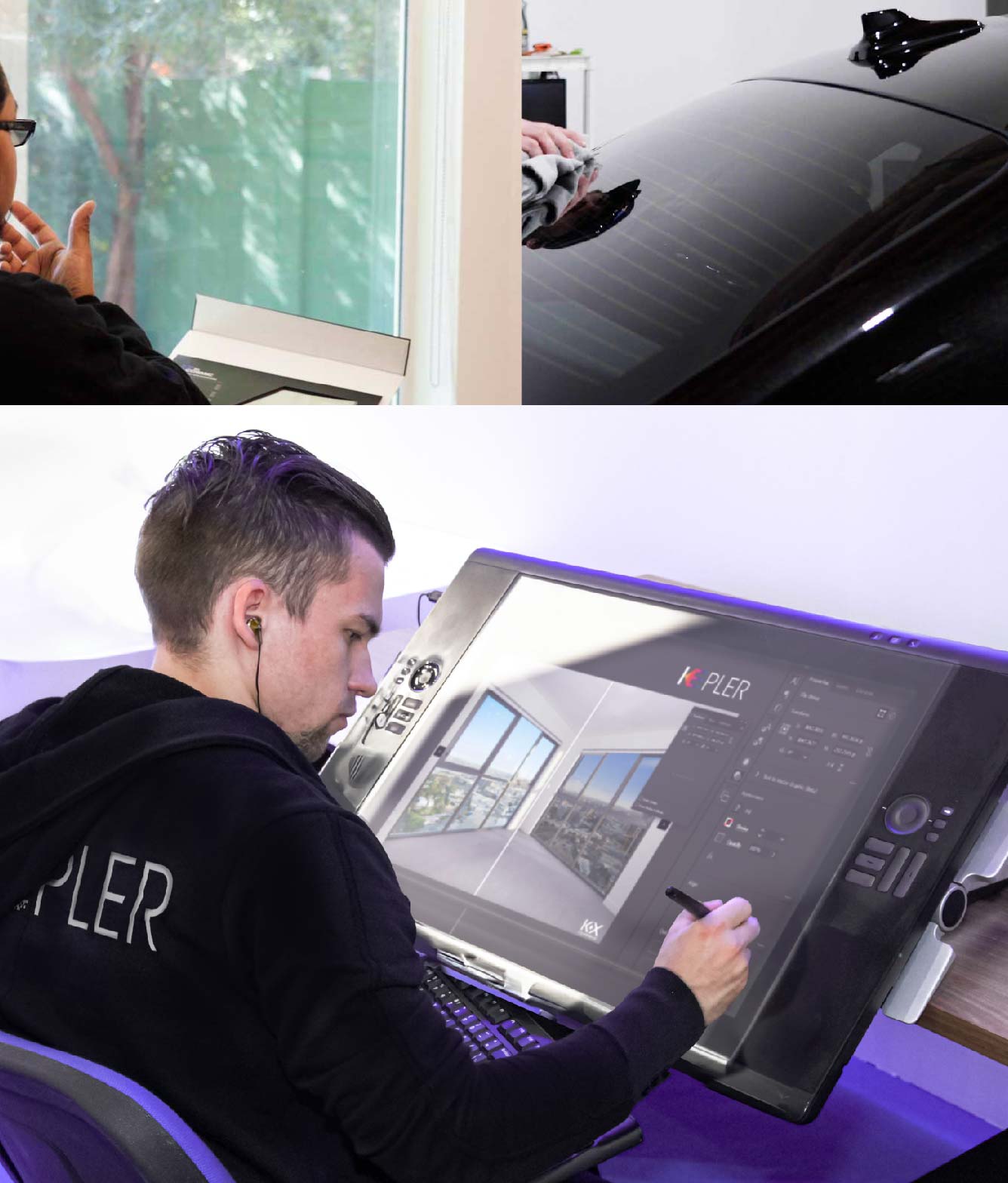 Kepler Specialist Performing Commercial Window Tinting in Nicholasville Nicholasville