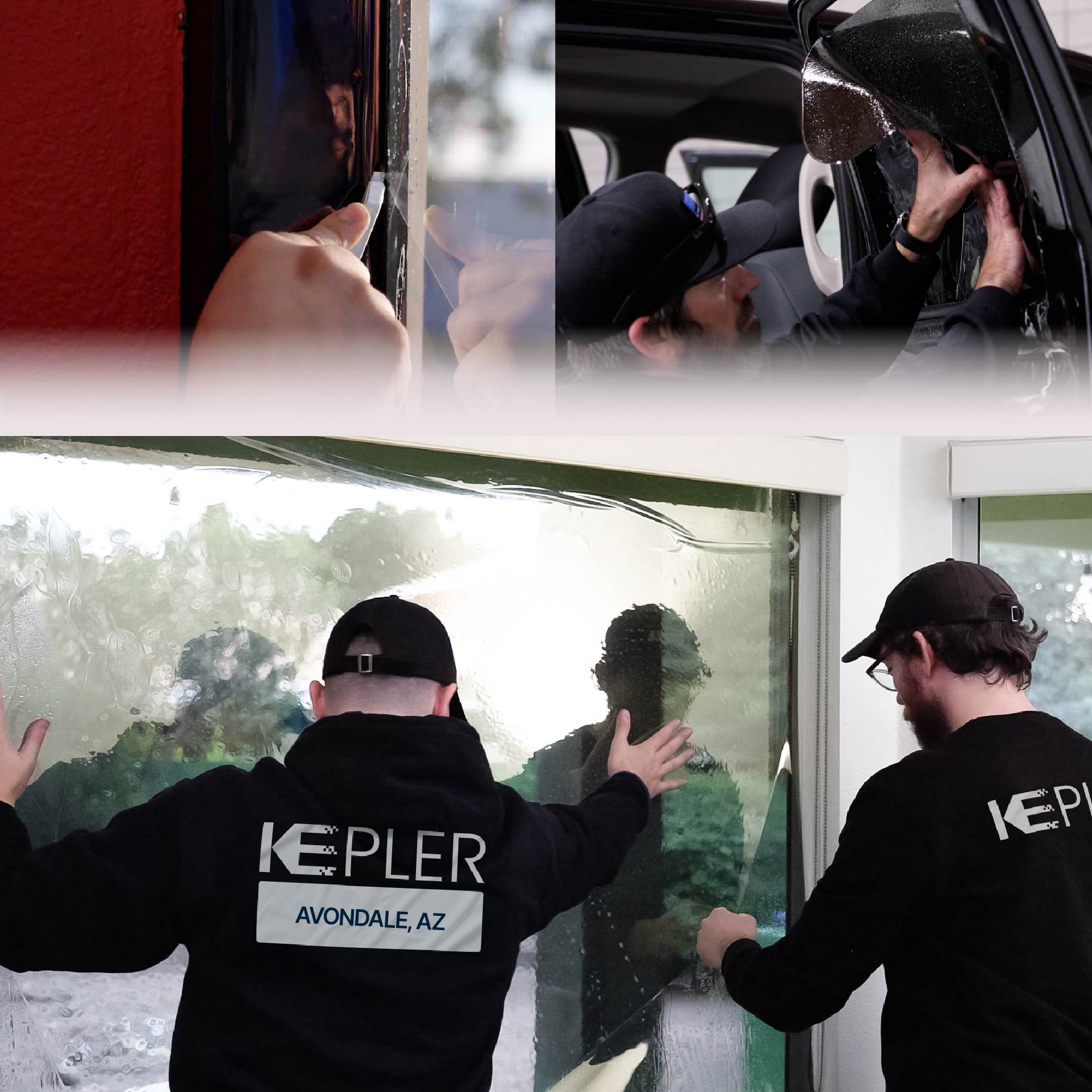 Kepler Specialist Performing Commercial Window Tinting in Avondale Avondale