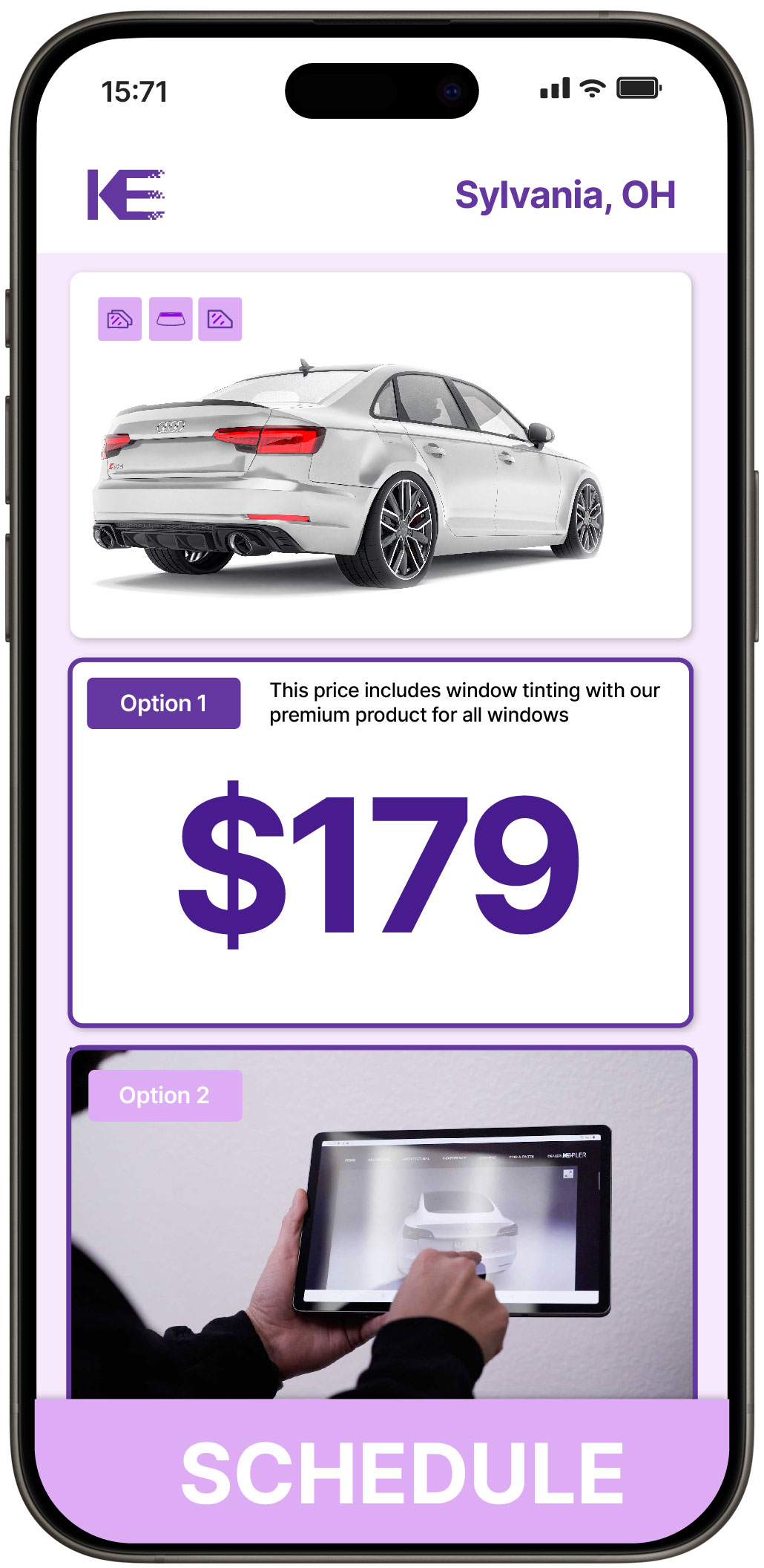 View Reasonable Car Window Tinting Costs in Sylvania, Ohio