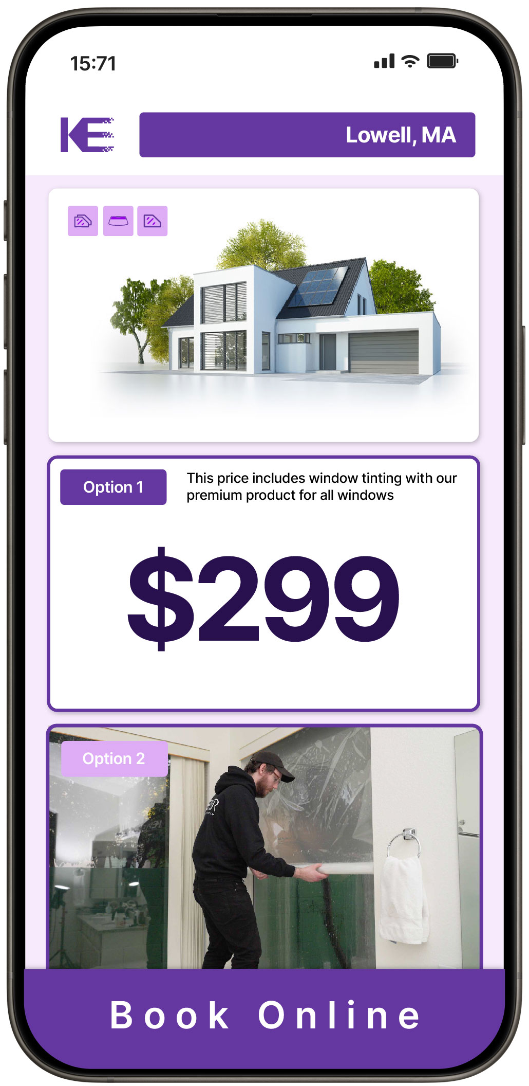 View Reasonable Home Window Tinting Rates in Lowell, Massachusetts
