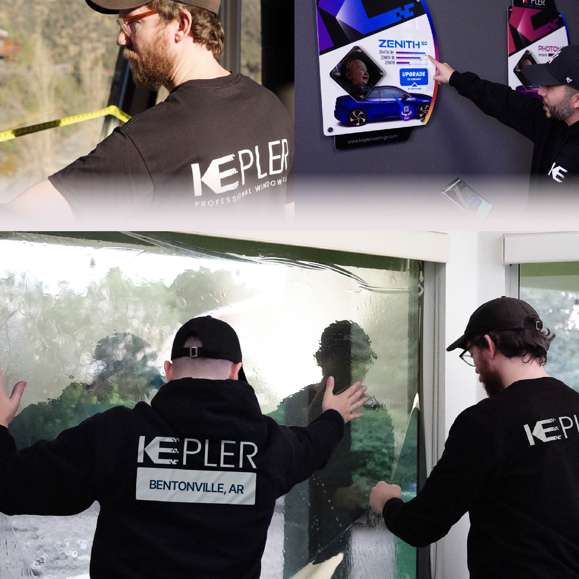 Kepler Specialist Performing Commercial Window Tinting in Bentonville Bentonville