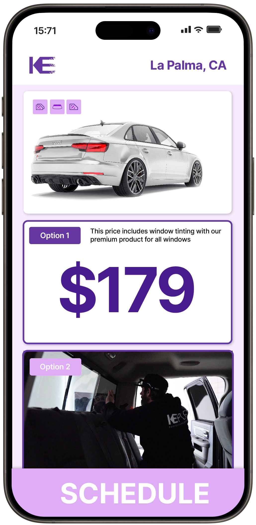View Reasonable Car Window Tinting Prices in La Palma, California