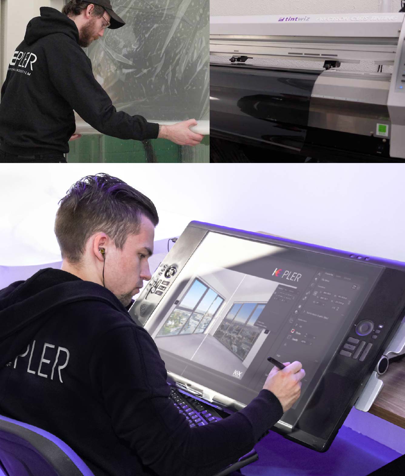 Kepler Specialist Performing Commercial Window Tinting in Birmingham Birmingham