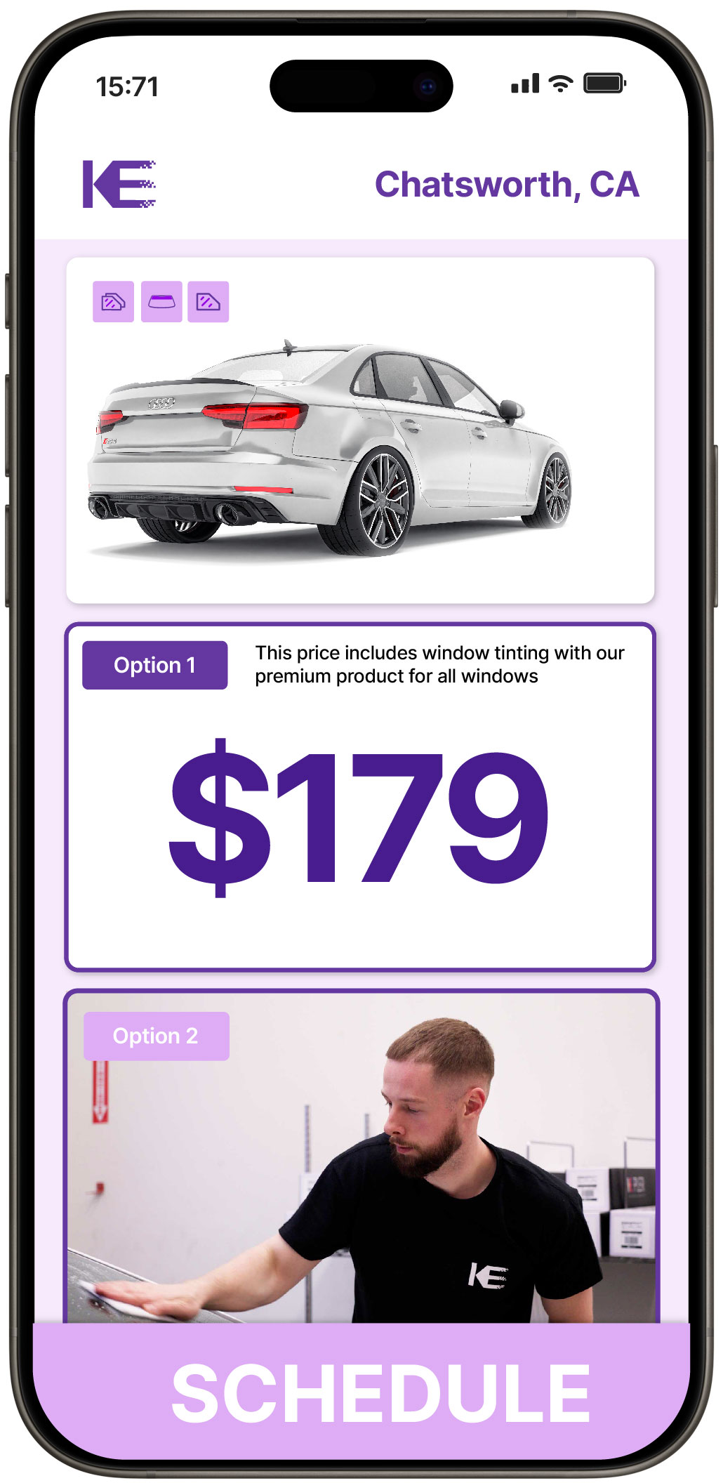 View Affordable Car Window Tinting Prices in Chatsworth, California