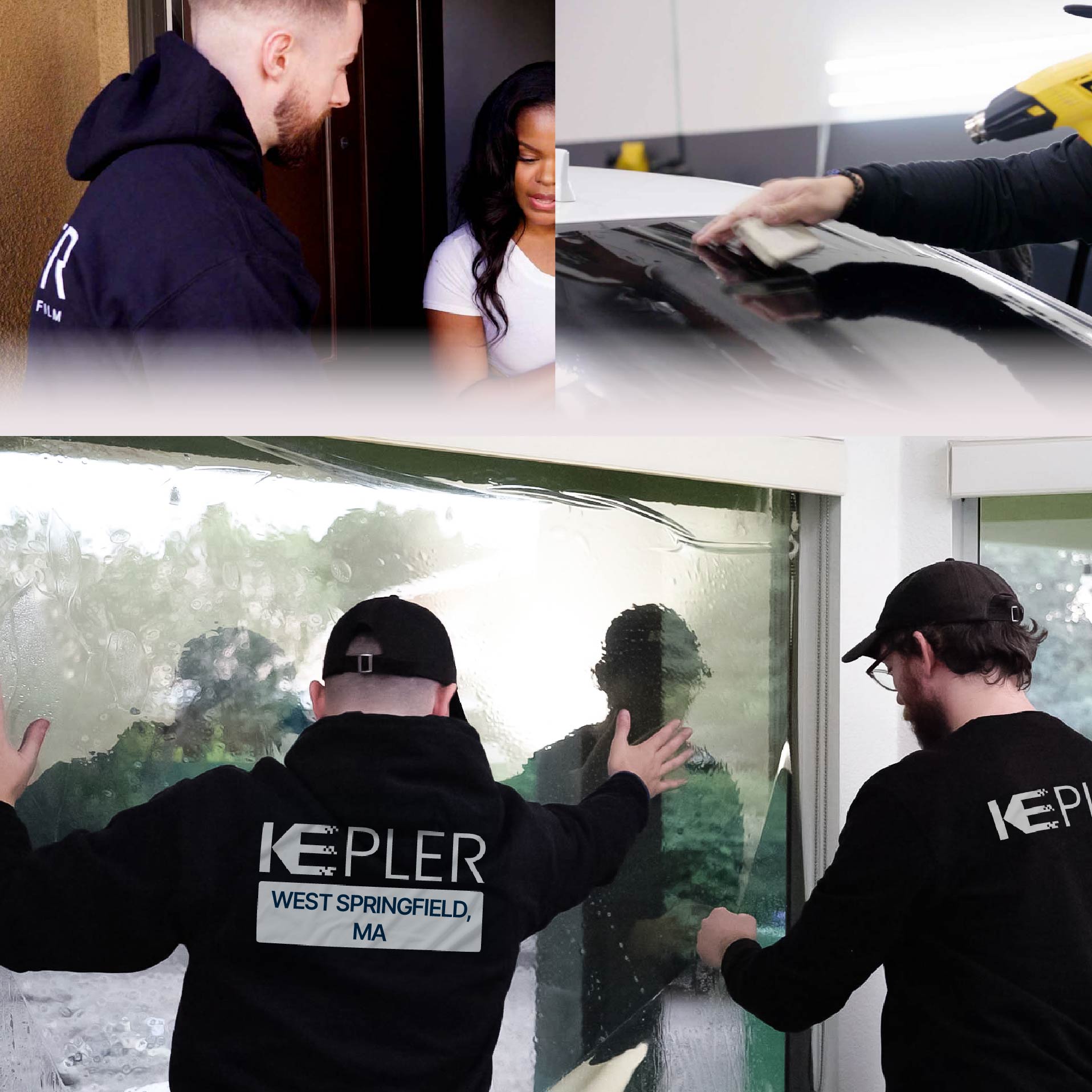 Kepler Specialist Performing Commercial Window Tinting in West Springfield West Springfield