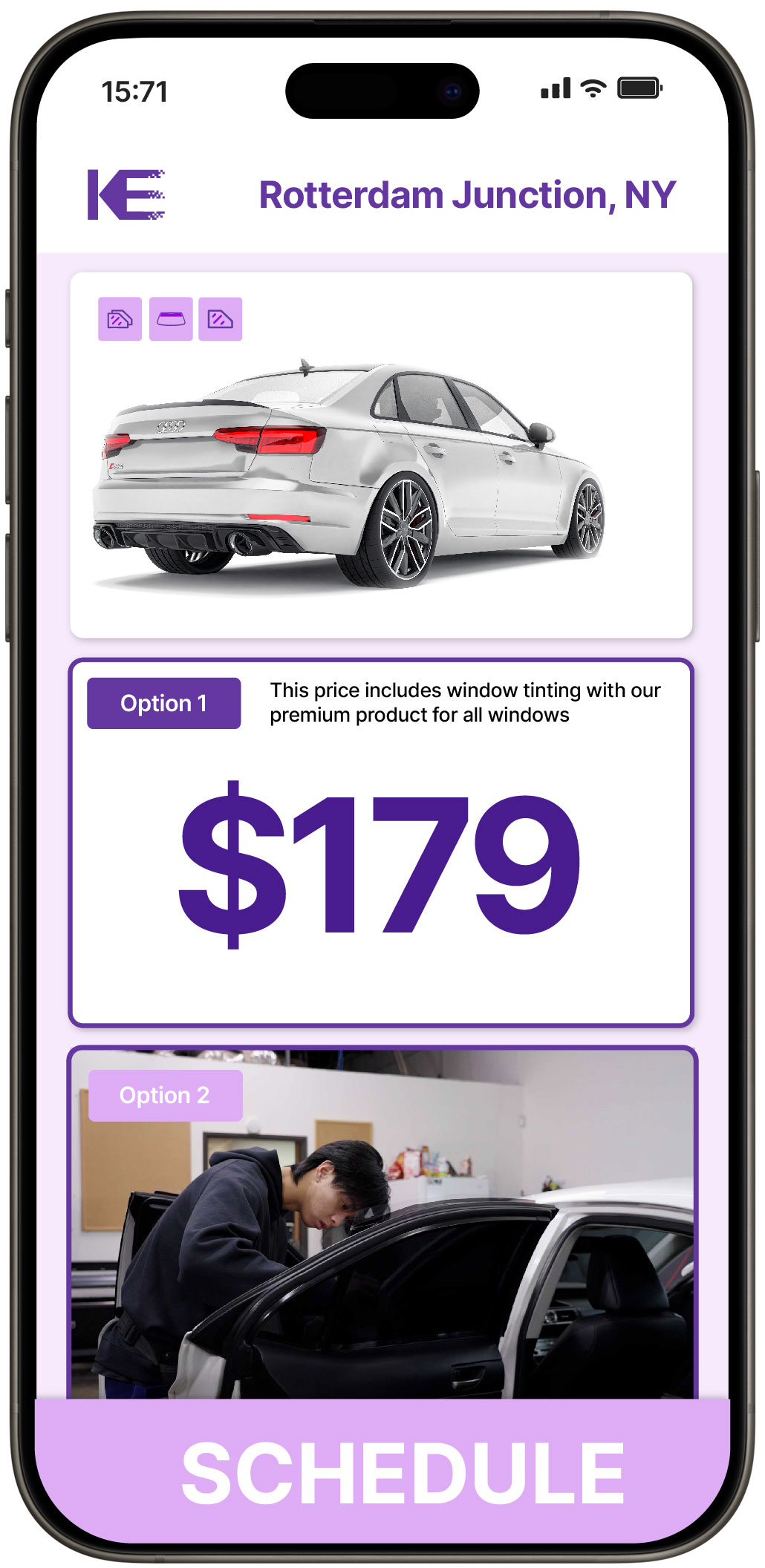 View Affordable Car Window Tinting Prices in Rotterdam Junction, New York