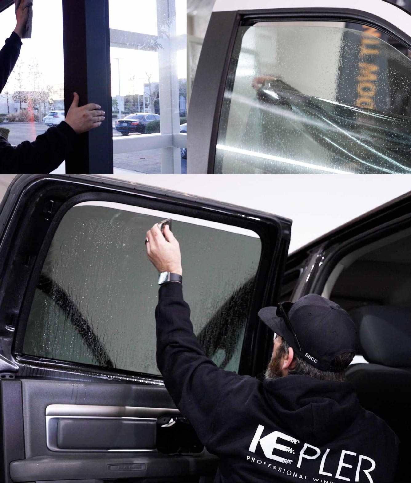 Kepler Window Tinting Specialists at Work in Laramie, Wyoming