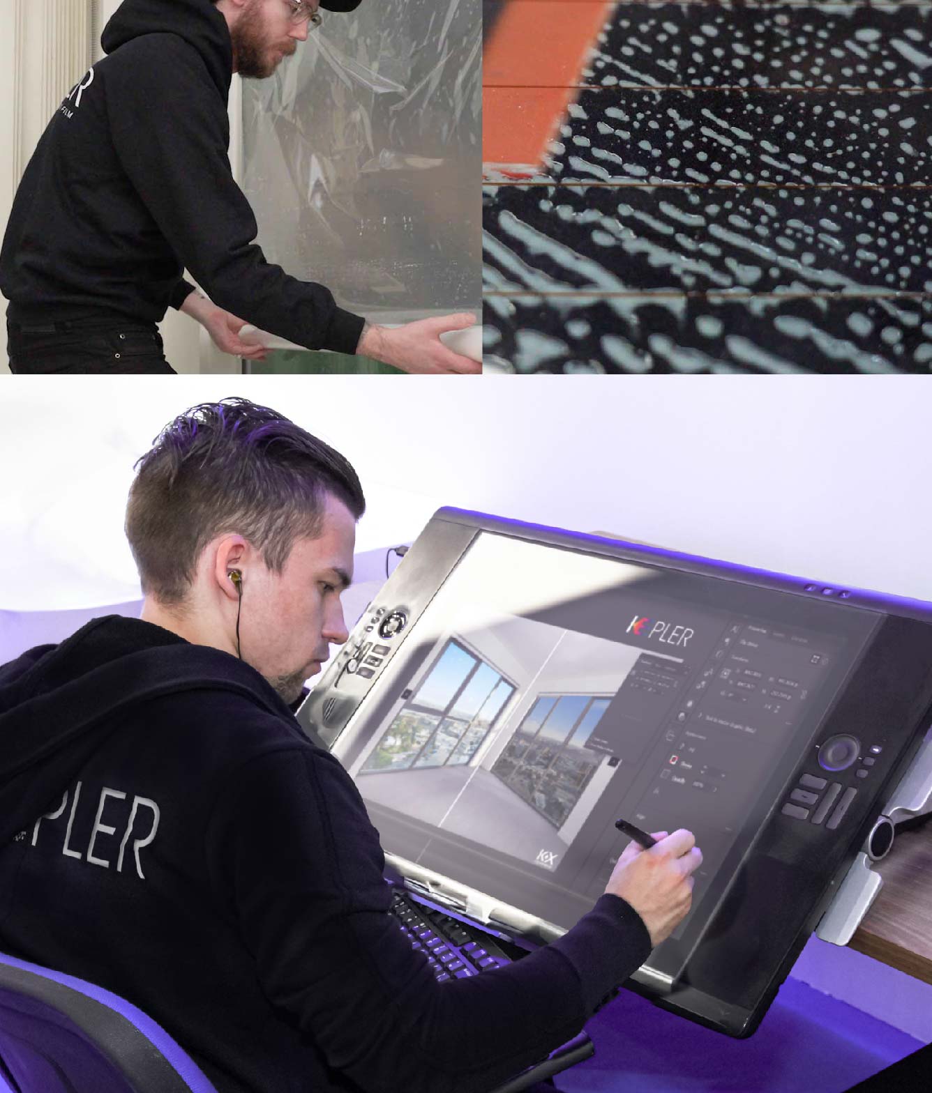 Kepler Specialist Performing Commercial Window Tinting in Johnston Johnston