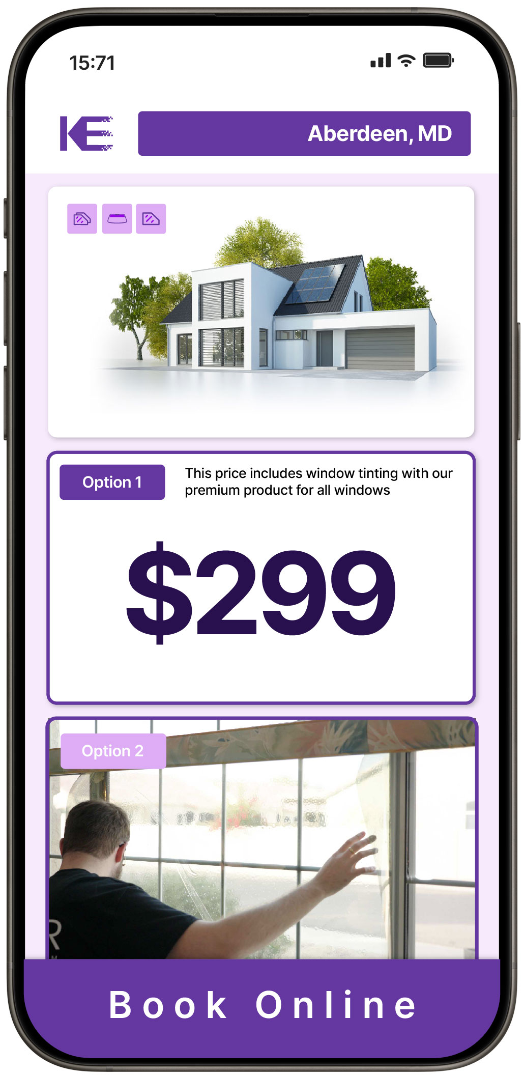 View Reasonable Home Window Tinting Prices in Aberdeen, Maryland
