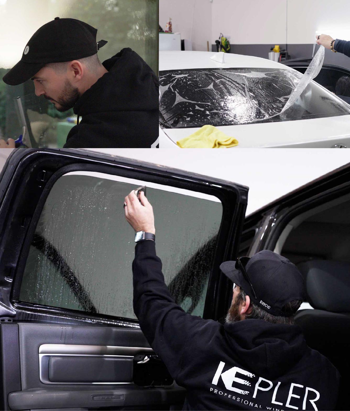 Kepler Window Tinting Specialists at Work in East Meadow, New York
