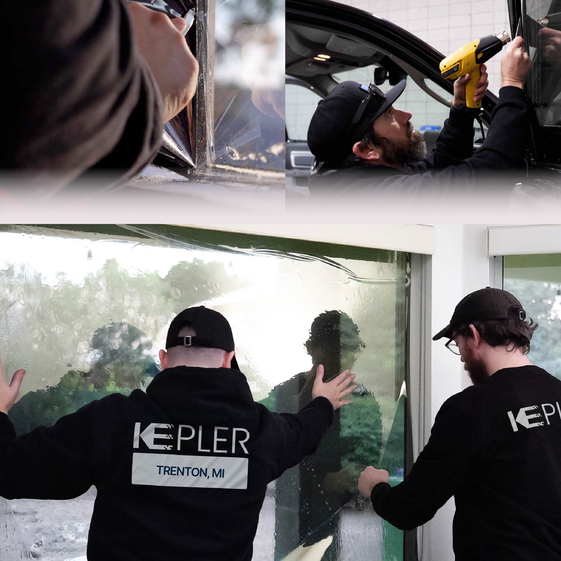 Kepler Specialist Performing Commercial Window Tinting in Trenton Trenton