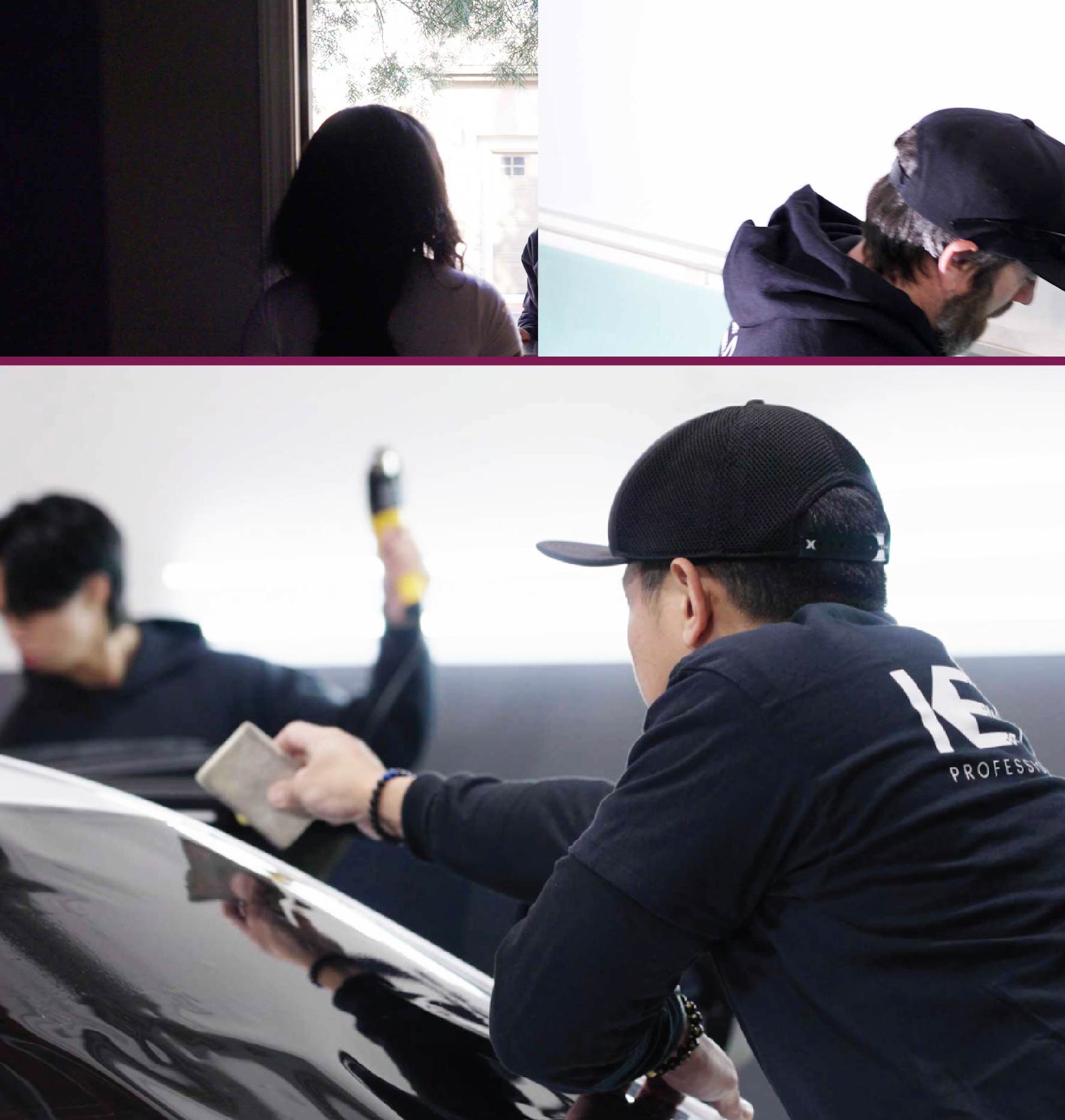 Car Window Tinting Specialists at Work in Oklahoma