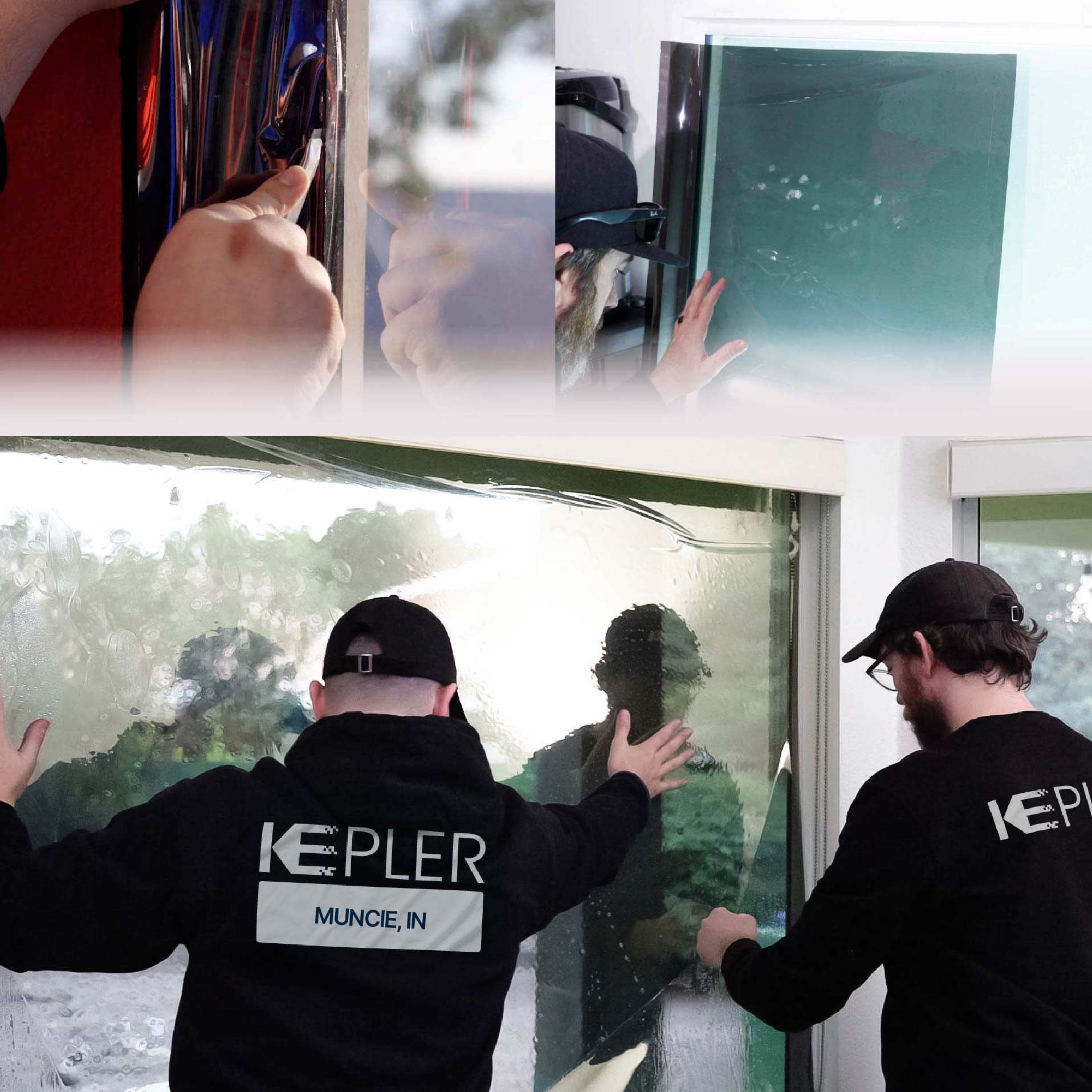 Kepler Specialist Performing Commercial Window Tinting in Muncie Muncie