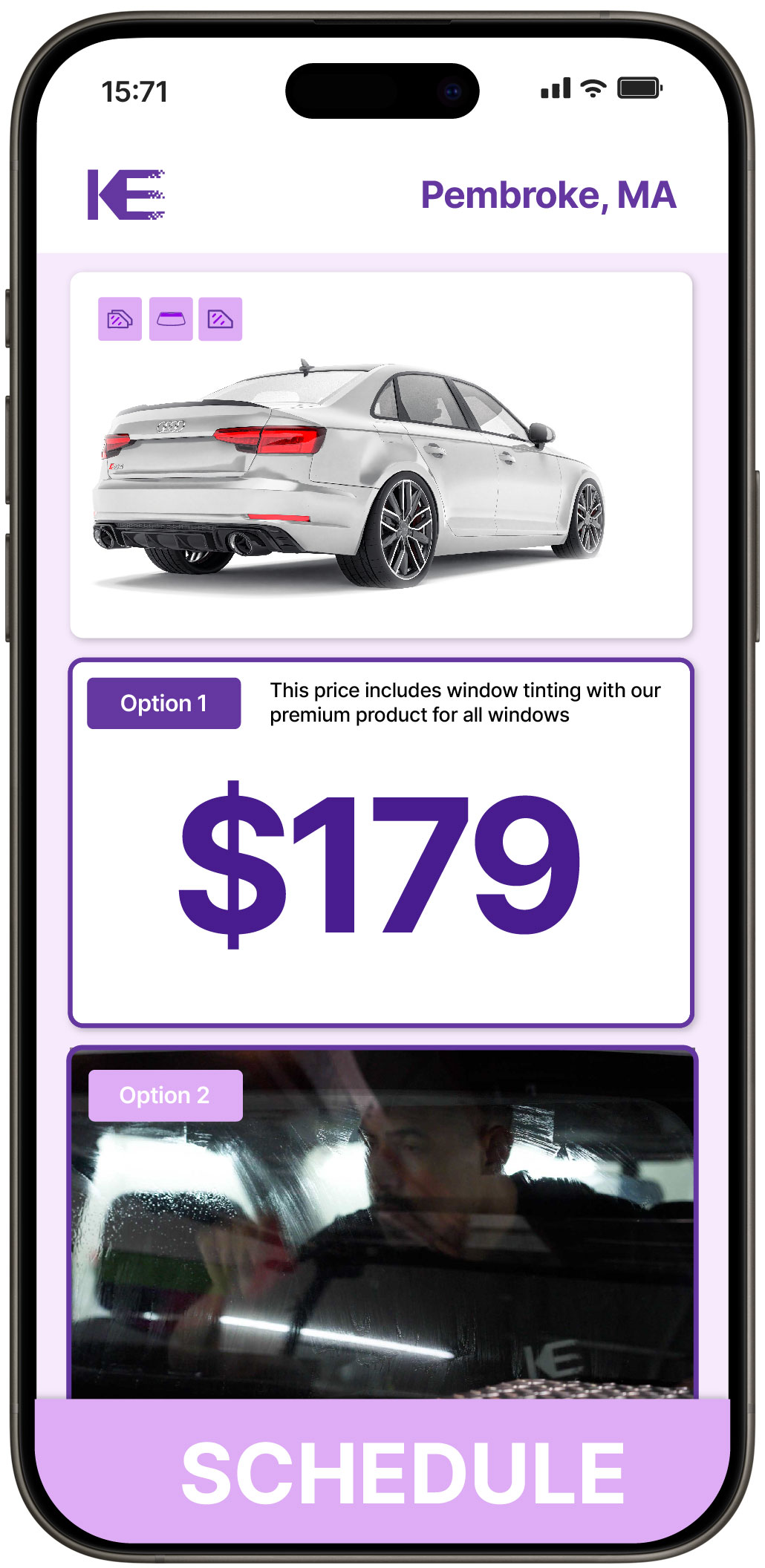 View Affordable Car Window Tinting Costs in Pembroke, Massachusetts
