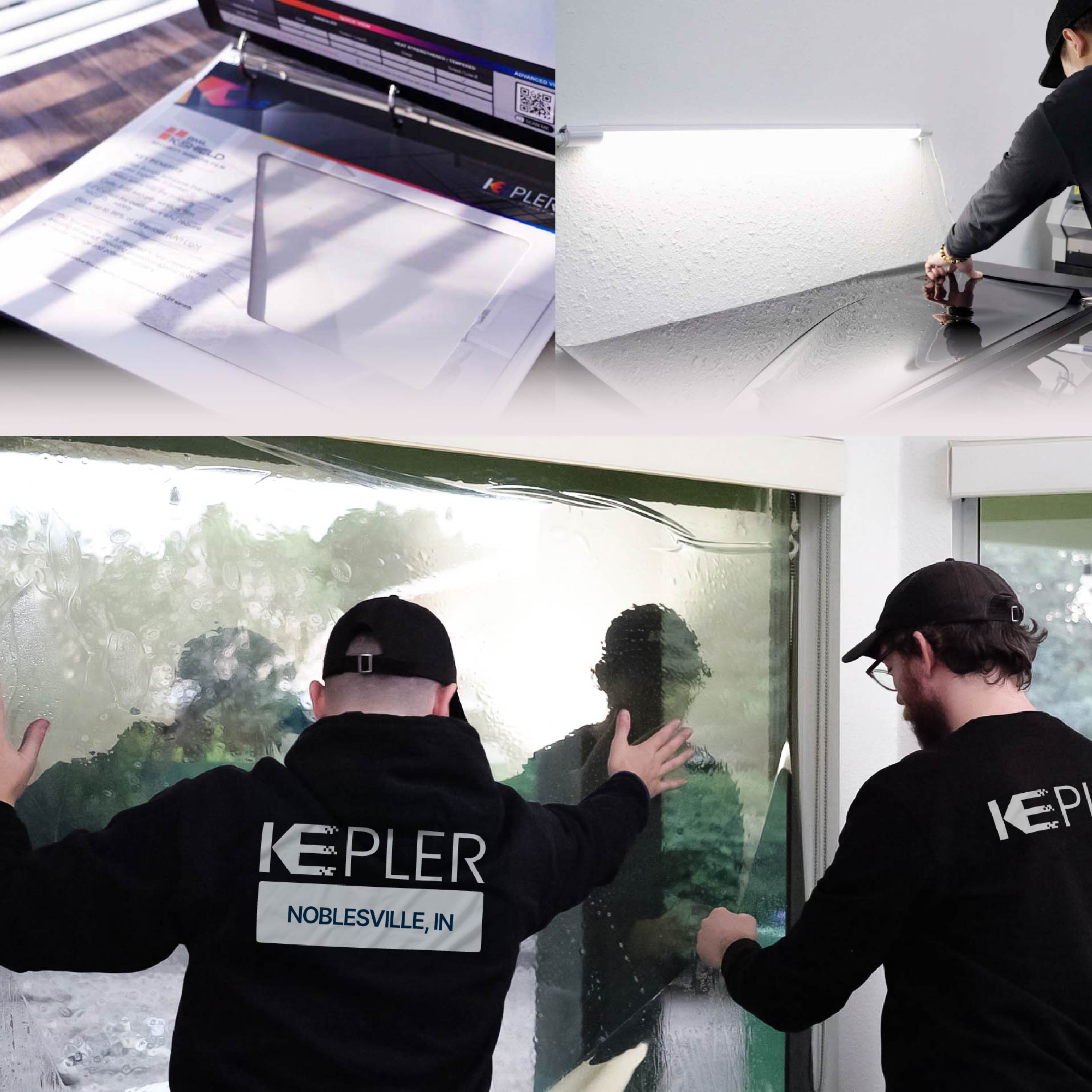 Kepler Specialist Performing Commercial Window Tinting in Noblesville Noblesville