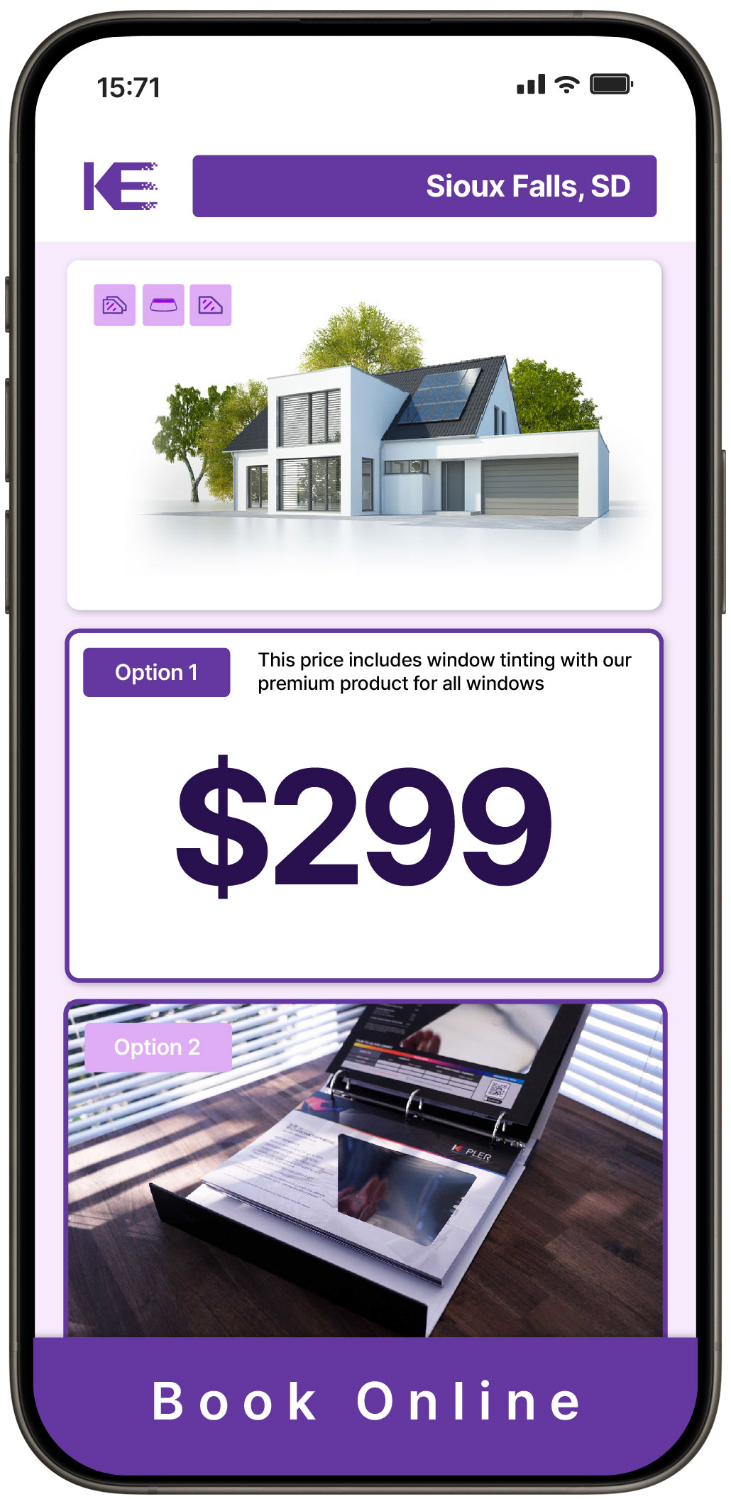 View Affordable Home Window Tinting Rates in Sioux Falls, South Dakota