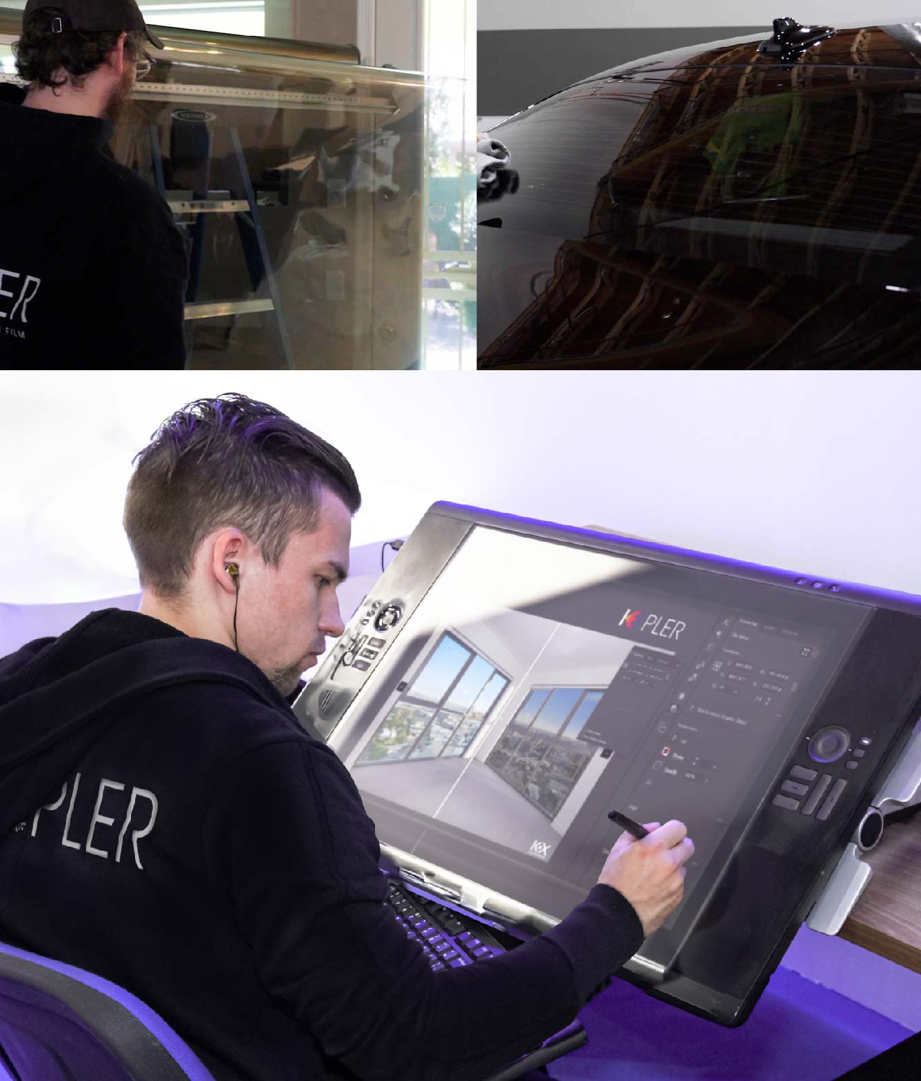 Kepler Specialist Performing Commercial Window Tinting in Eloy Eloy