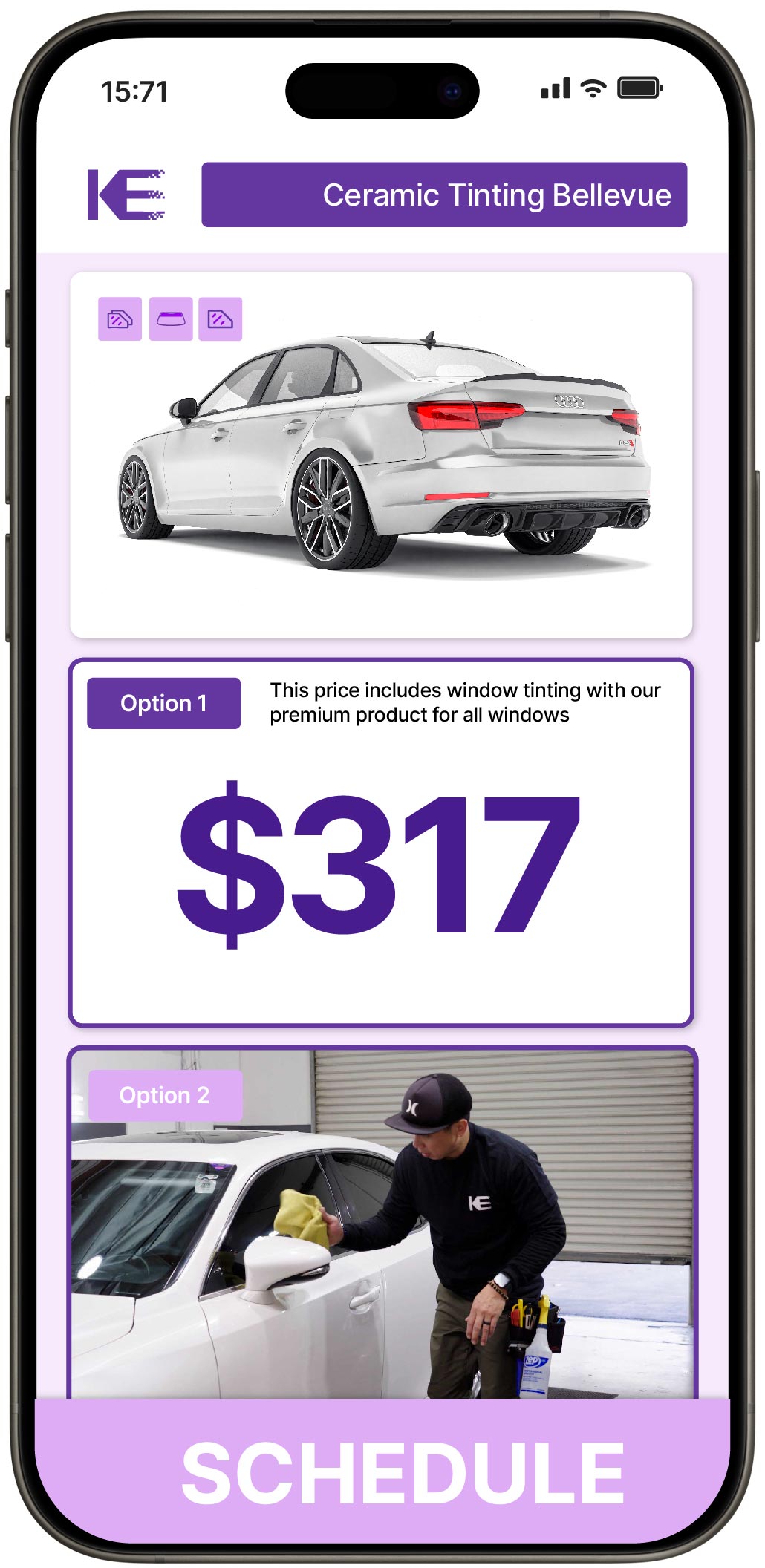 View Affordable Ceramic Window Tinting Prices in Bellevue, Nebraska