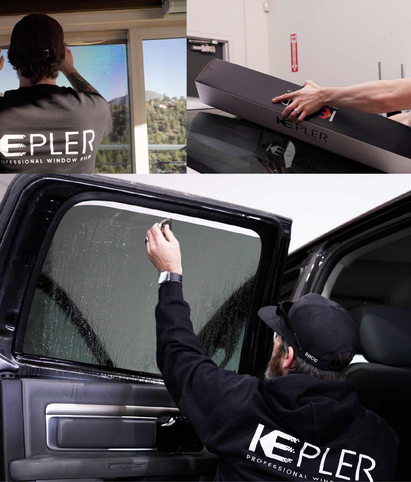 Kepler Window Tinting Specialists at Work in Avon Lake, Ohio