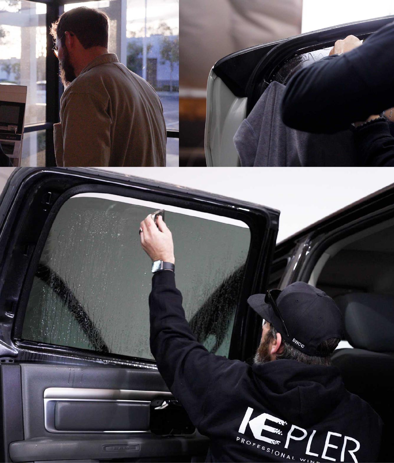 Kepler Window Tinting Specialists at Work in Port Chester, New York