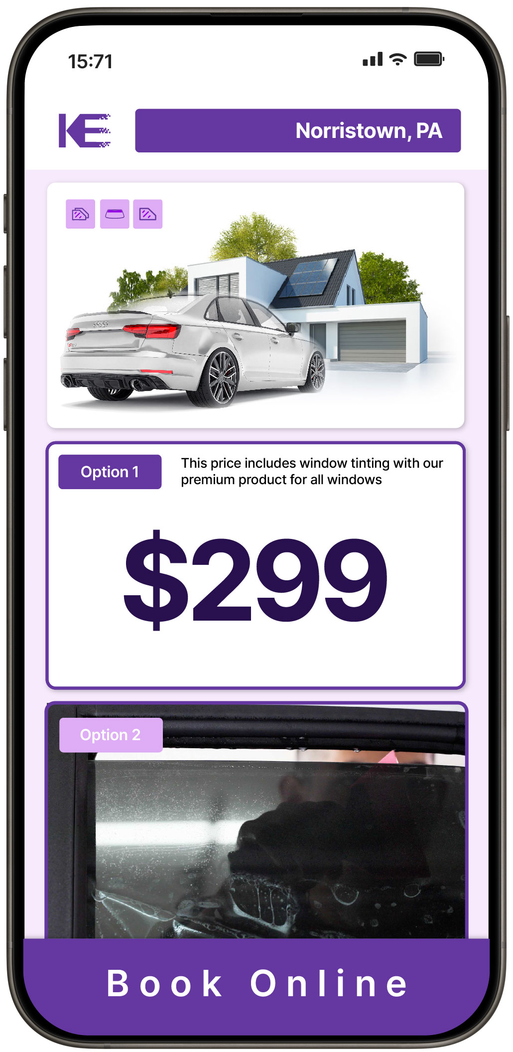 View Competitive Window Tinting Prices in Norristown, Pennsylvania