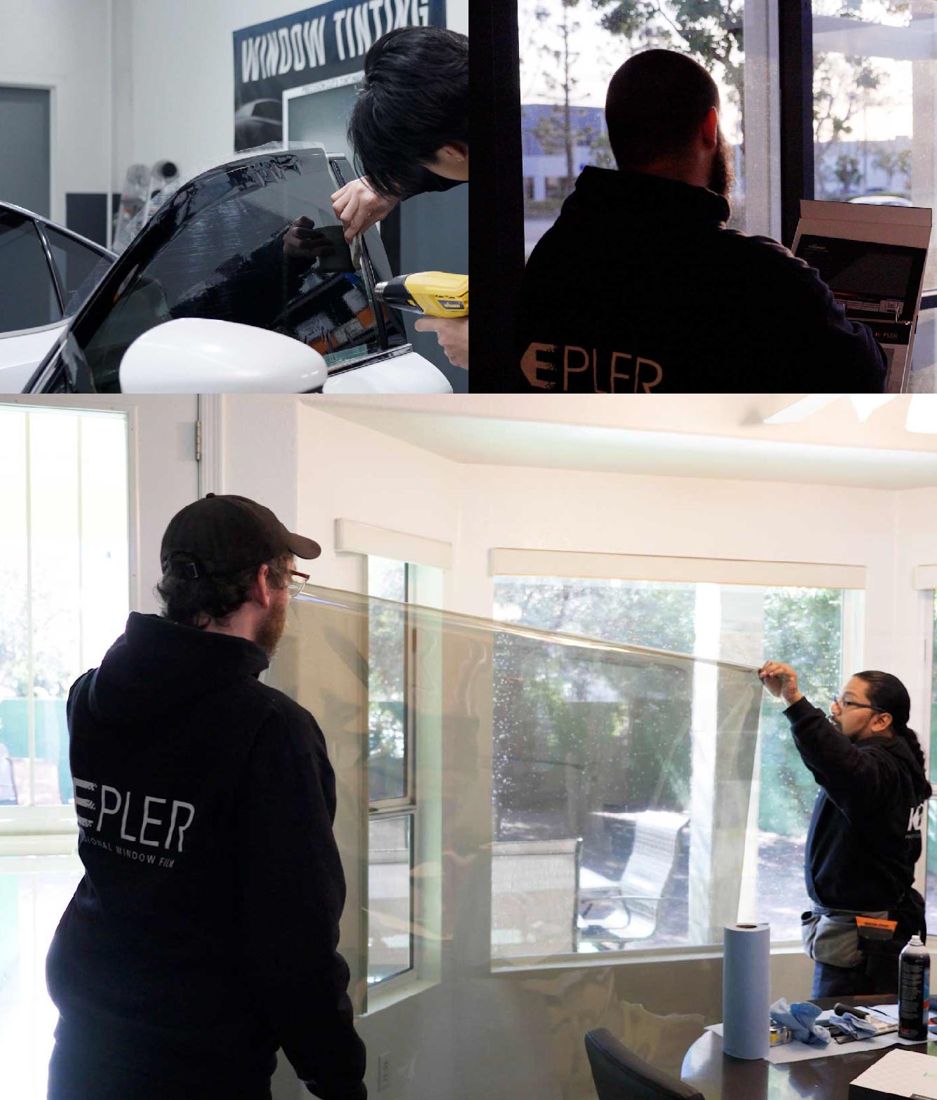 Home Window Tinting Specialist with Film in Clarksville, Tennessee