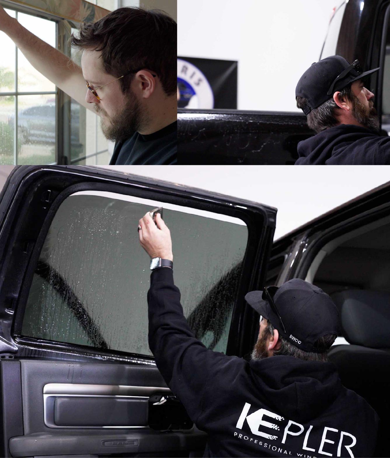 Kepler Window Tinting Specialists at Work in Zachary, Louisiana