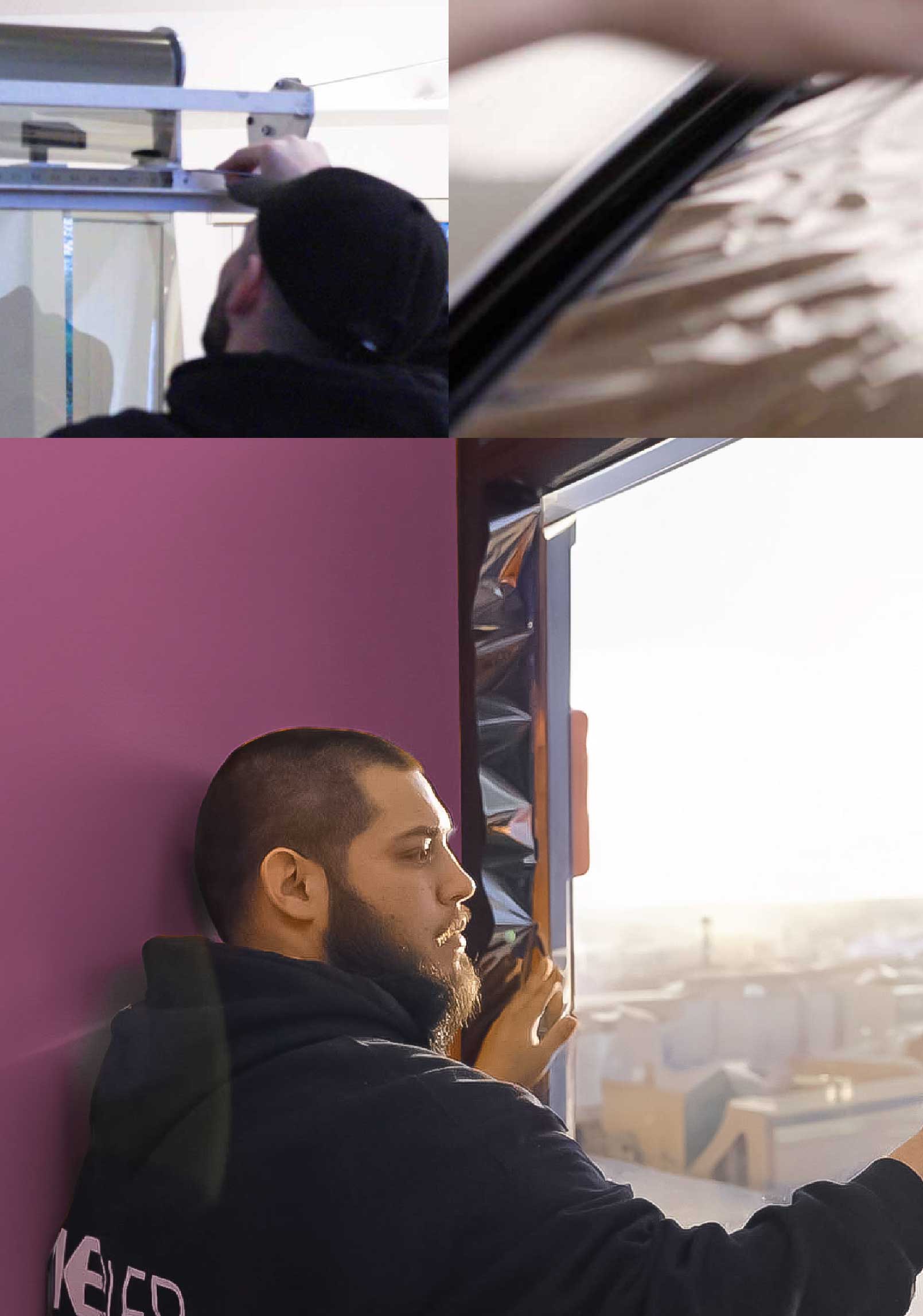 Kepler Specialist Installing Security Window Film in Eastpointe Michigan