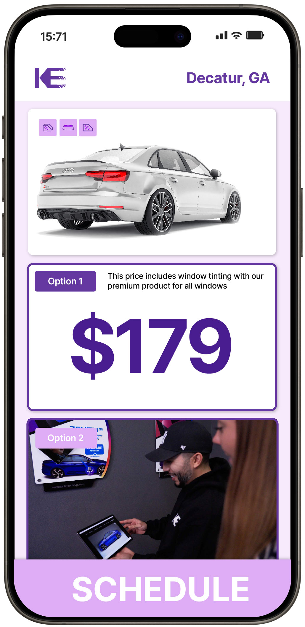 View Competitive Car Window Tinting Costs in Decatur, Georgia