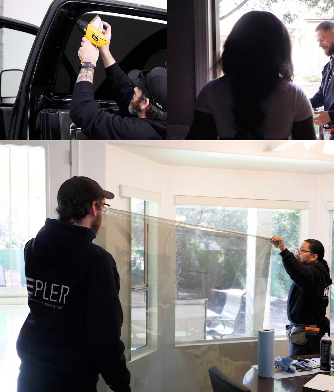 Home Window Tinting Specialist with Film in La Palma, California