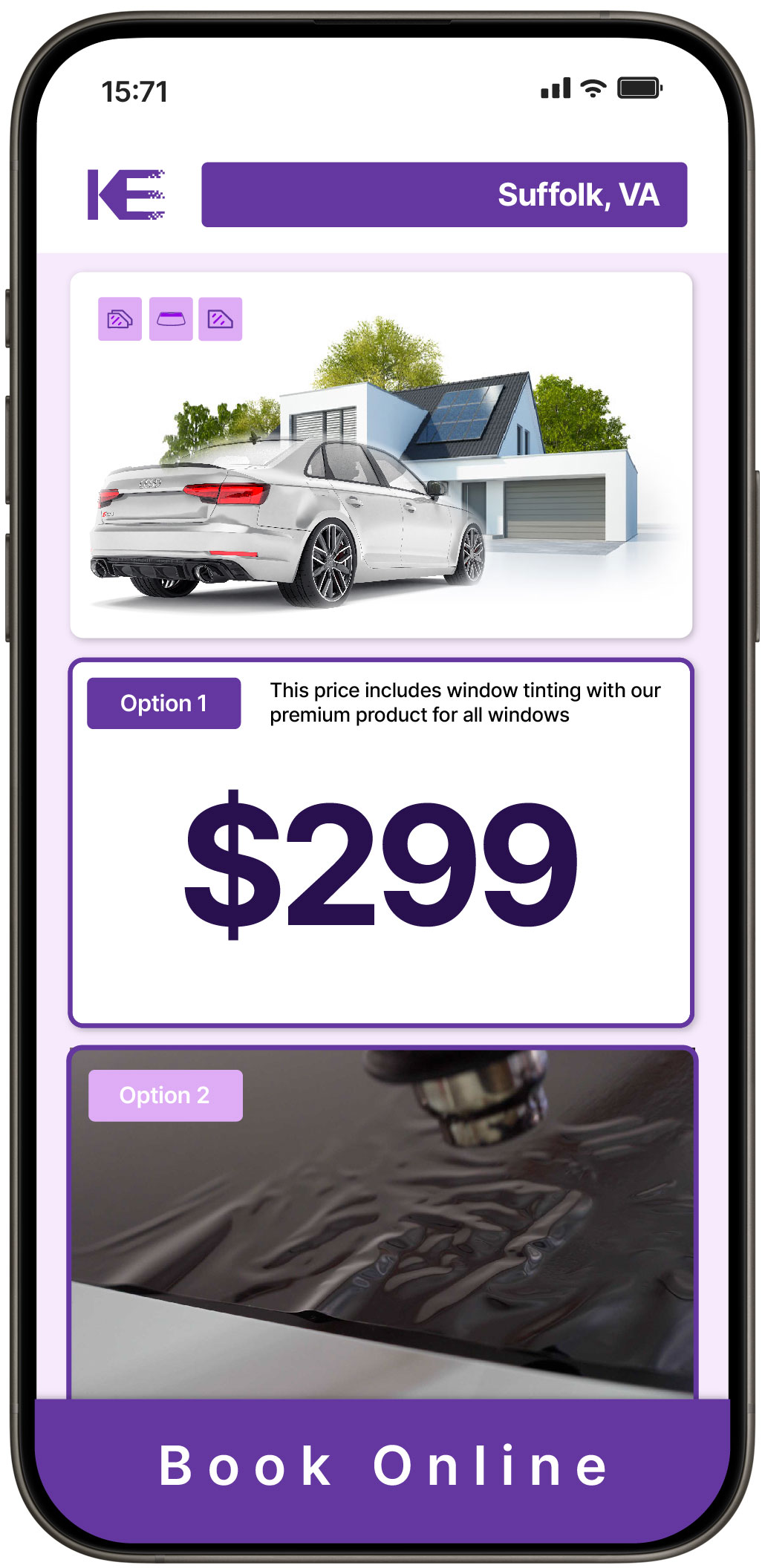 View Competitive Window Tinting Prices in Suffolk, Virginia
