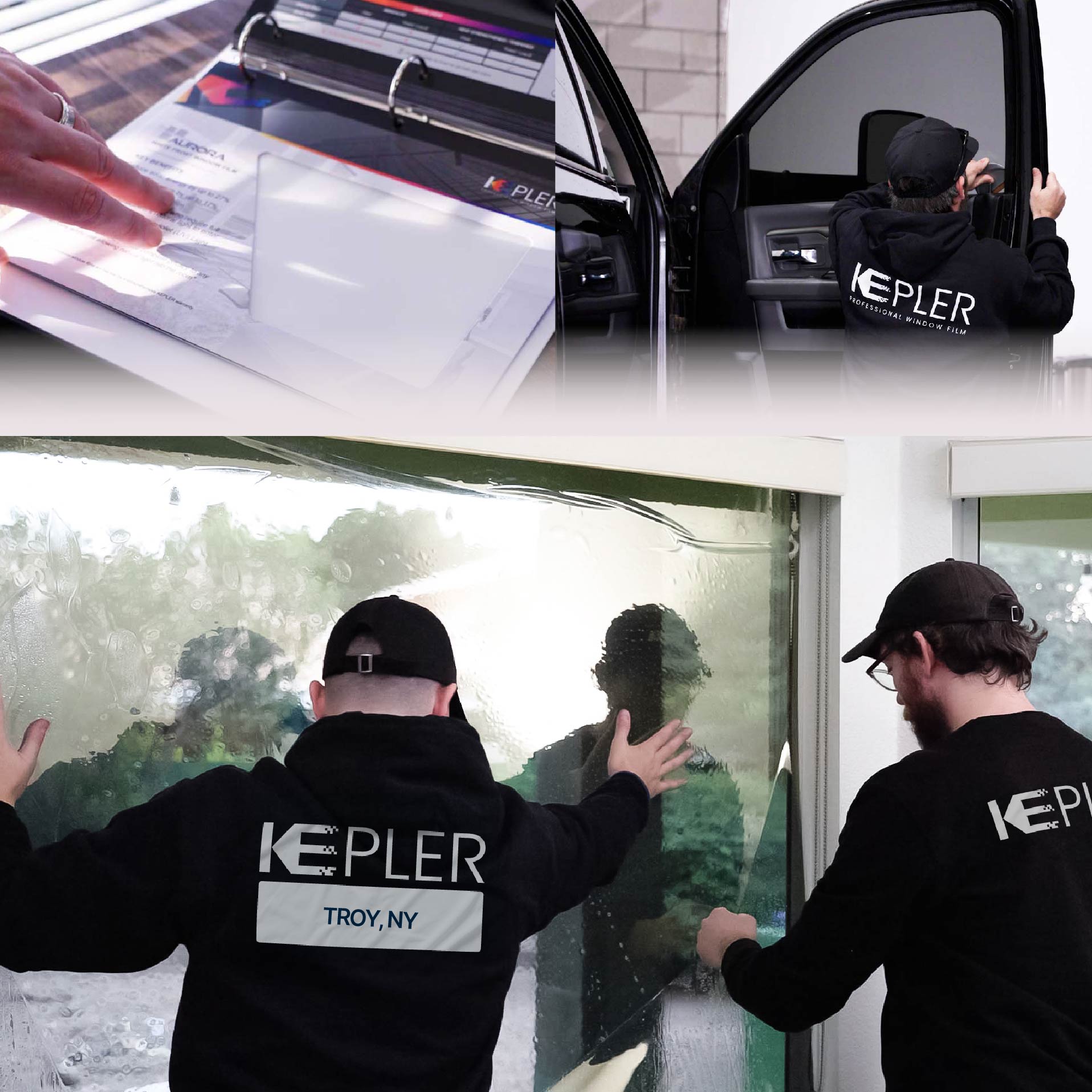 Kepler Specialist Performing Commercial Window Tinting in Troy Troy