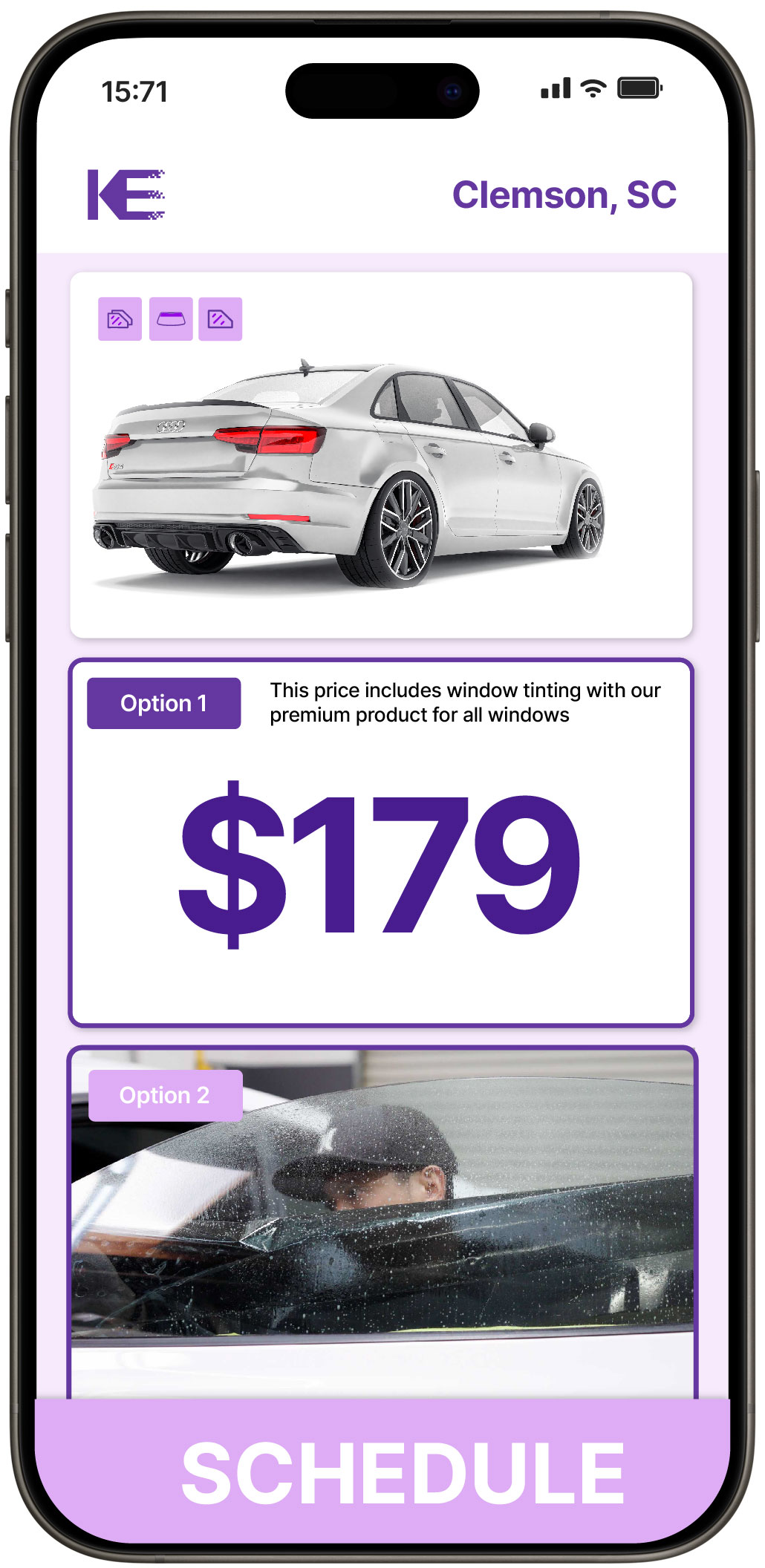 View Reasonable Car Window Tinting Rates in Clemson, South Carolina
