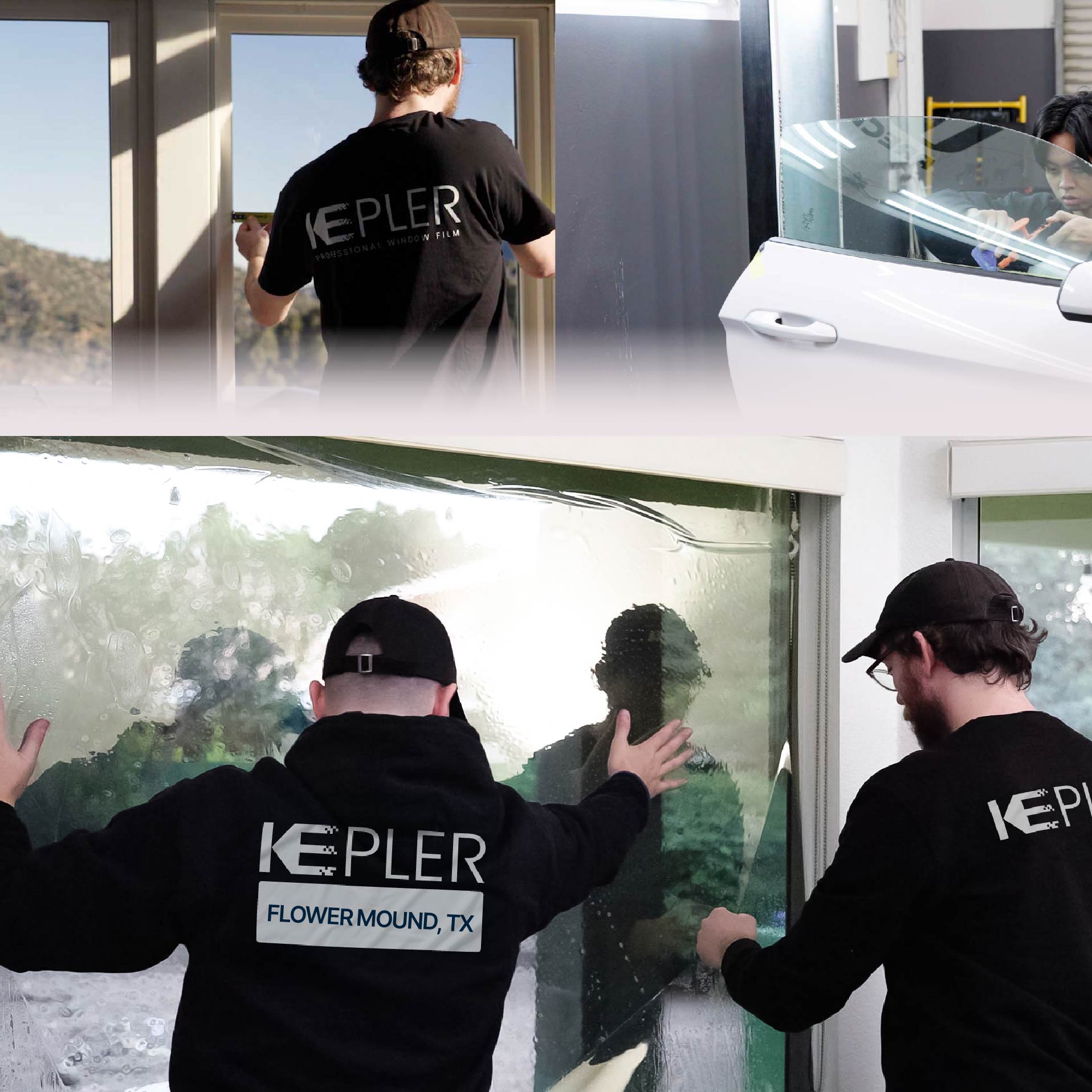 Kepler Specialist Performing Commercial Window Tinting in Flower Mound Flower Mound