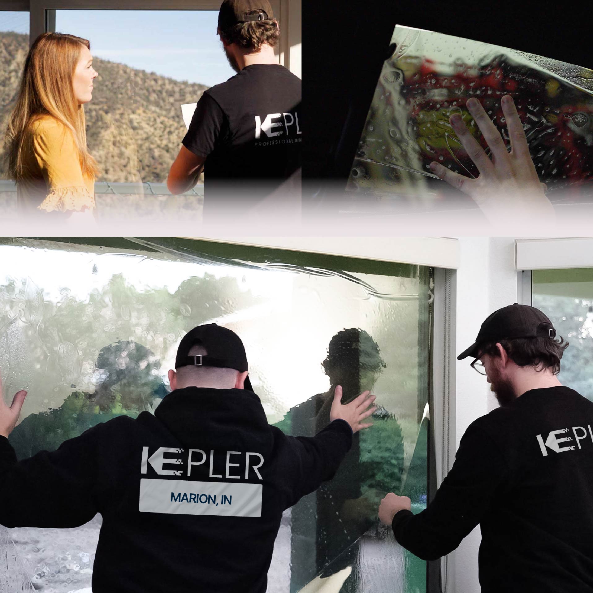 Kepler Specialist Performing Commercial Window Tinting in Marion Marion