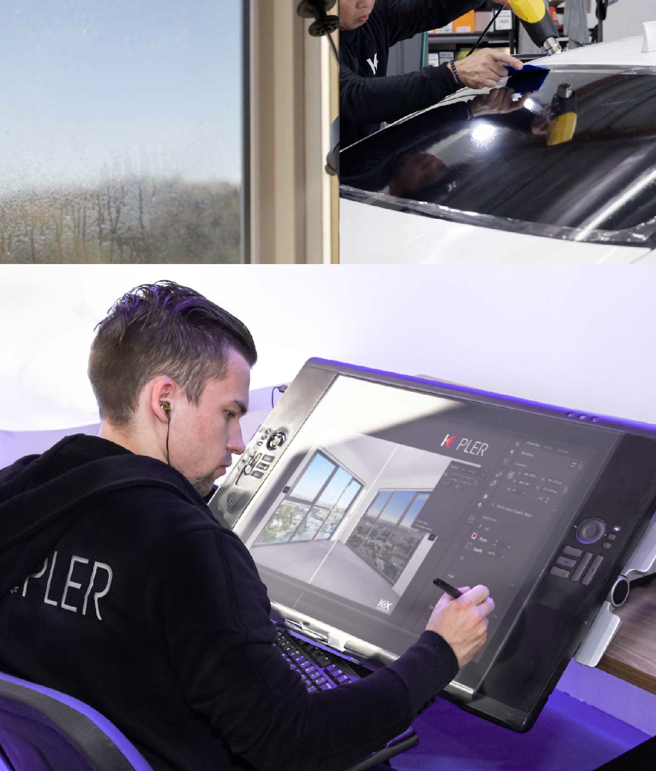 Kepler Specialist Performing Commercial Window Tinting in Ashland Ashland