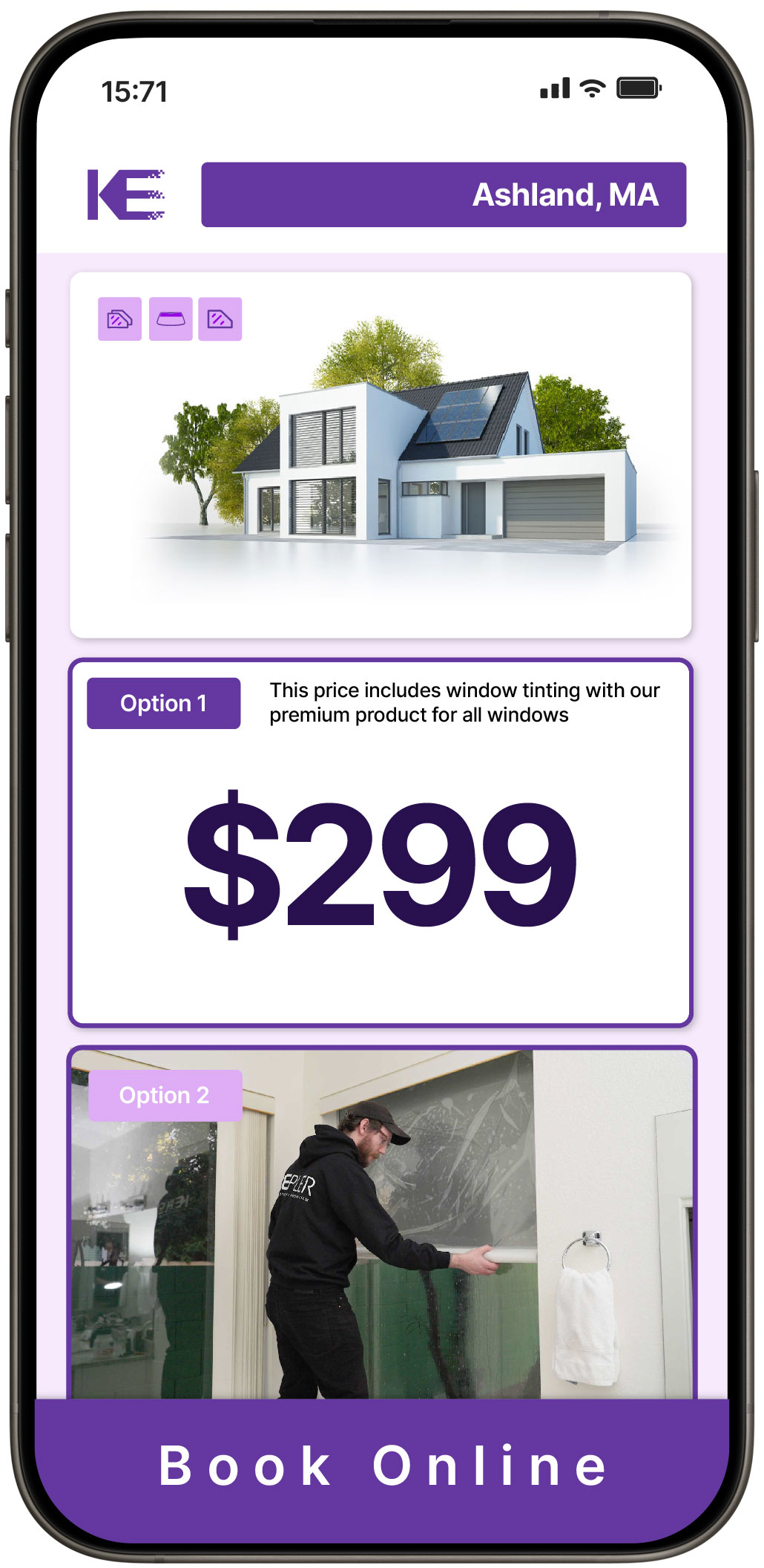 View Competitive Home Window Tinting Costs in Ashland, Massachusetts