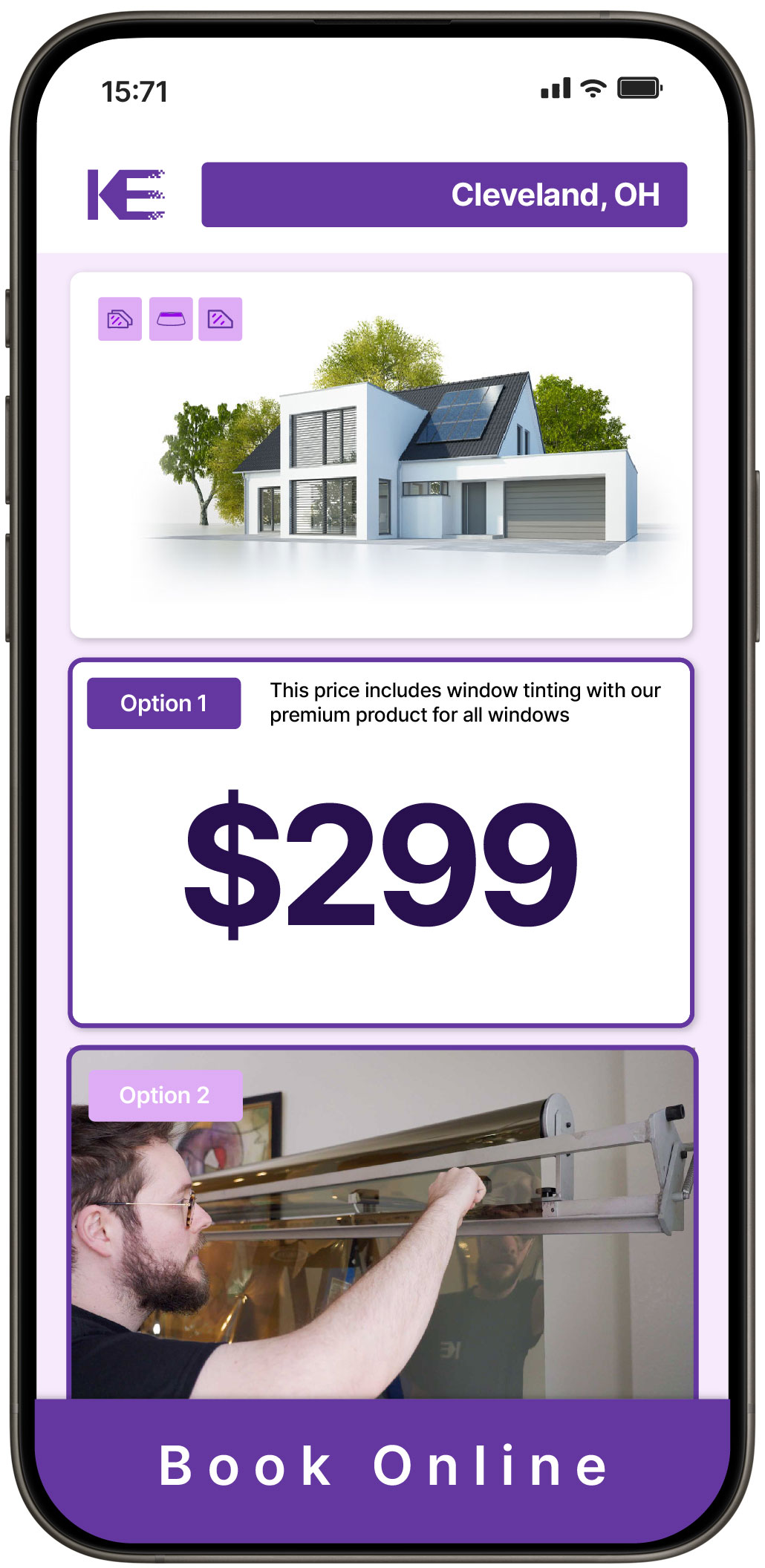 View Affordable Home Window Tinting Prices in Cleveland, Ohio