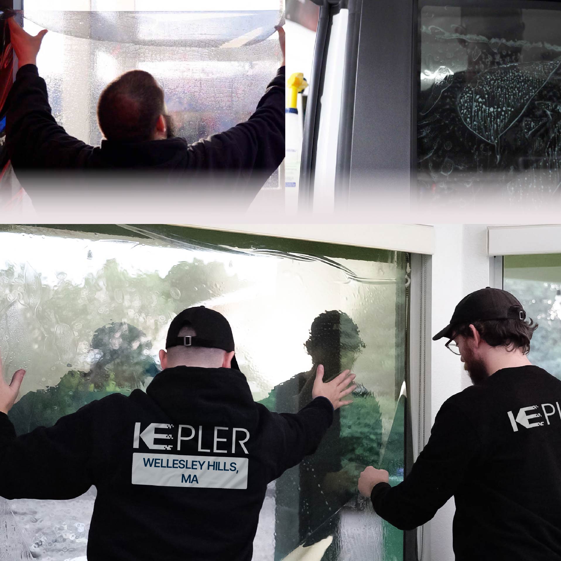 Kepler Specialist Performing Commercial Window Tinting in Wellesley Hills Wellesley Hills
