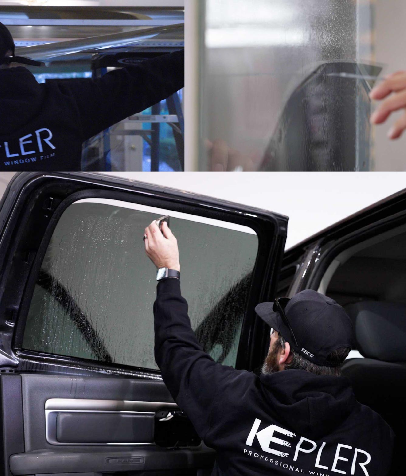 Kepler Window Tinting Specialists at Work in New Iberia, Louisiana