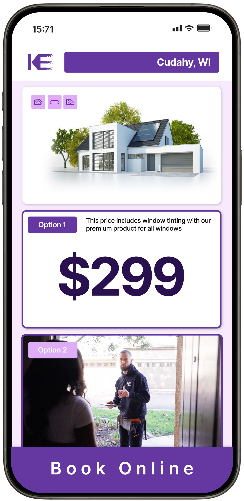 View Affordable Home Window Tinting Rates in Cudahy, Wisconsin