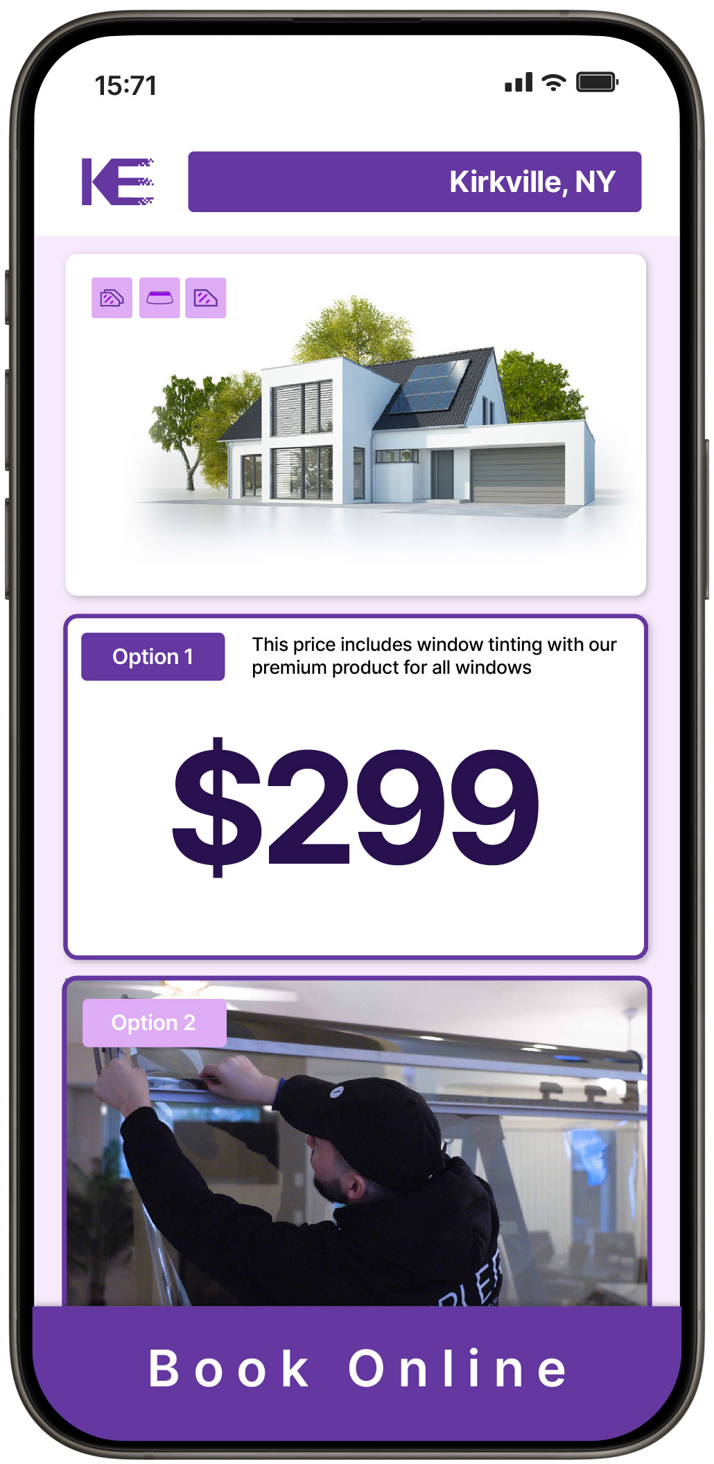 View Reasonable Home Window Tinting Prices in Kirkville, New York