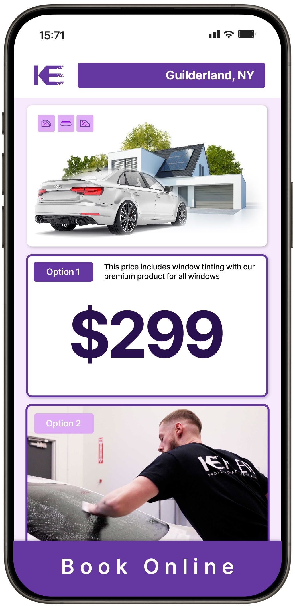 View Competitive Window Tinting Prices in Guilderland, New York
