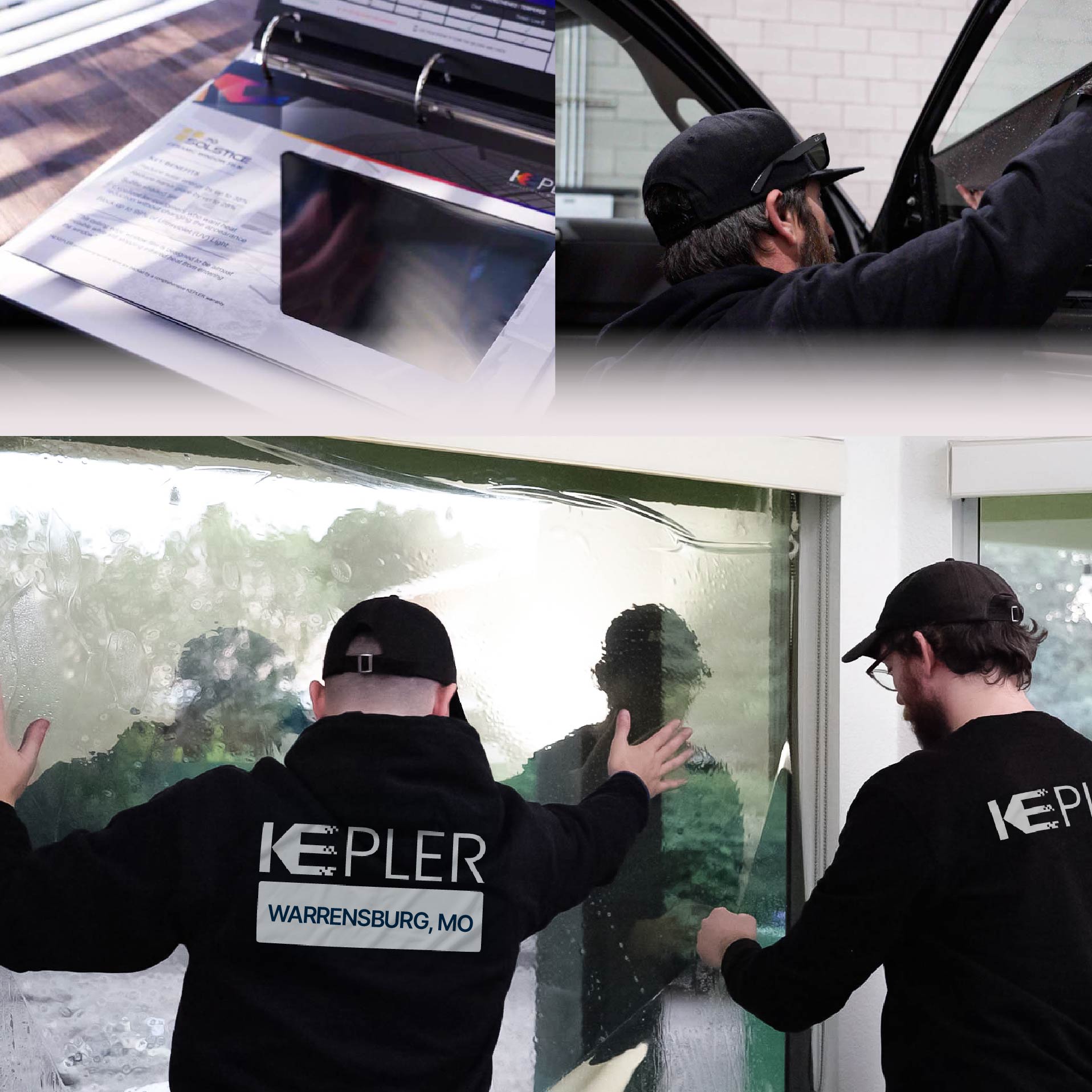 Kepler Specialist Performing Commercial Window Tinting in Warrensburg Warrensburg