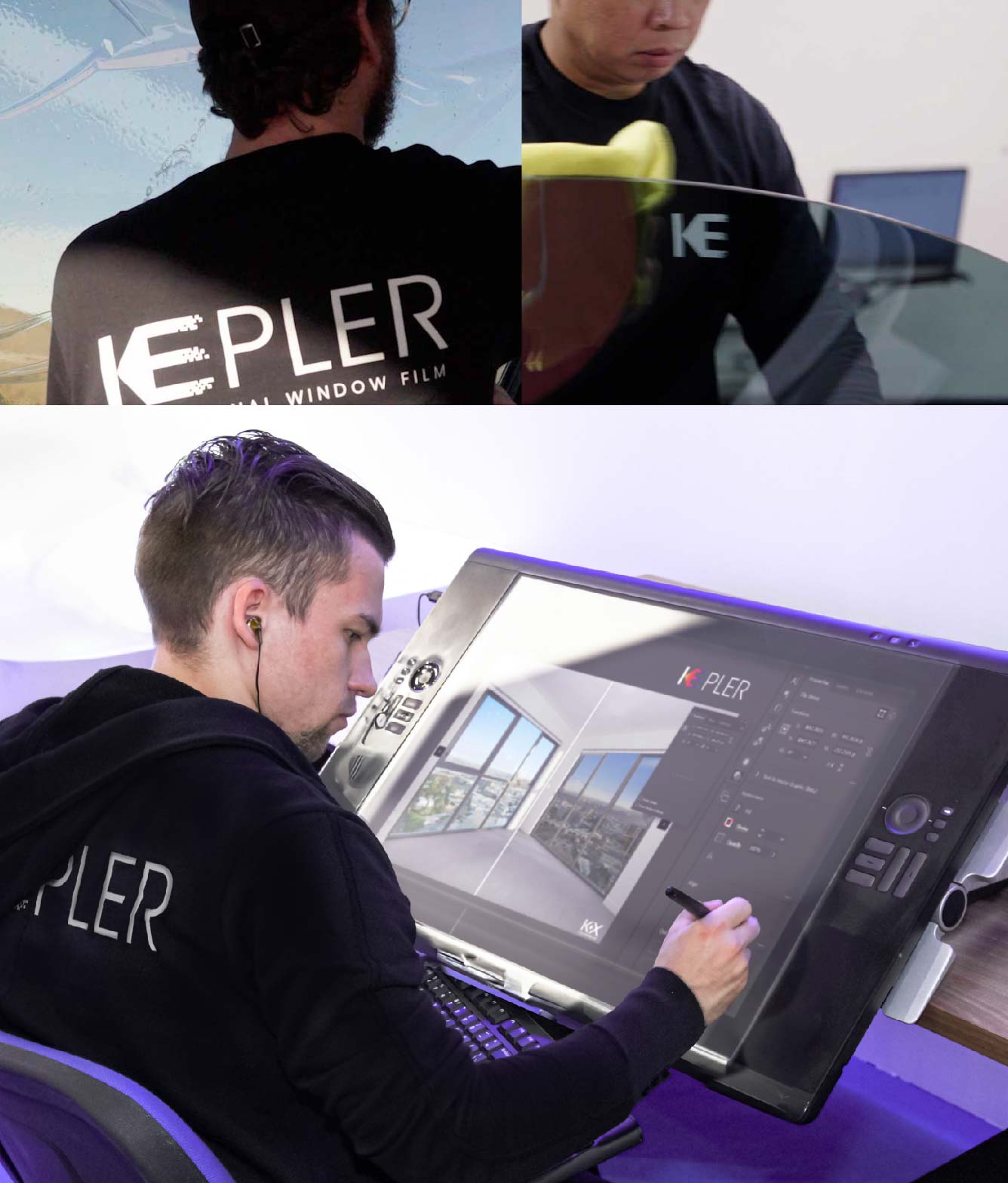 Kepler Specialist Performing Commercial Window Tinting in Murdock Murdock
