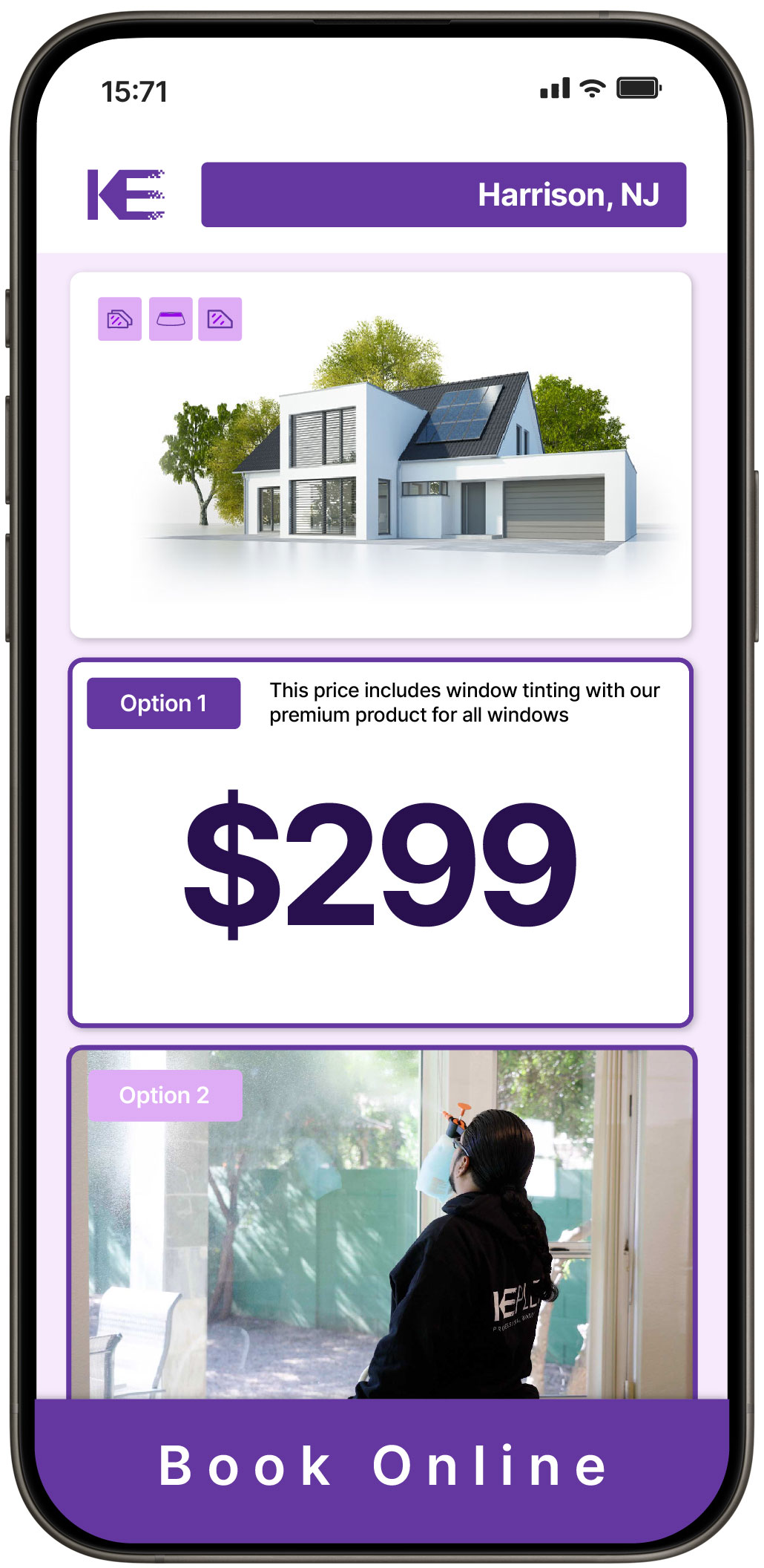 View Competitive Home Window Tinting Rates in Harrison, New Jersey