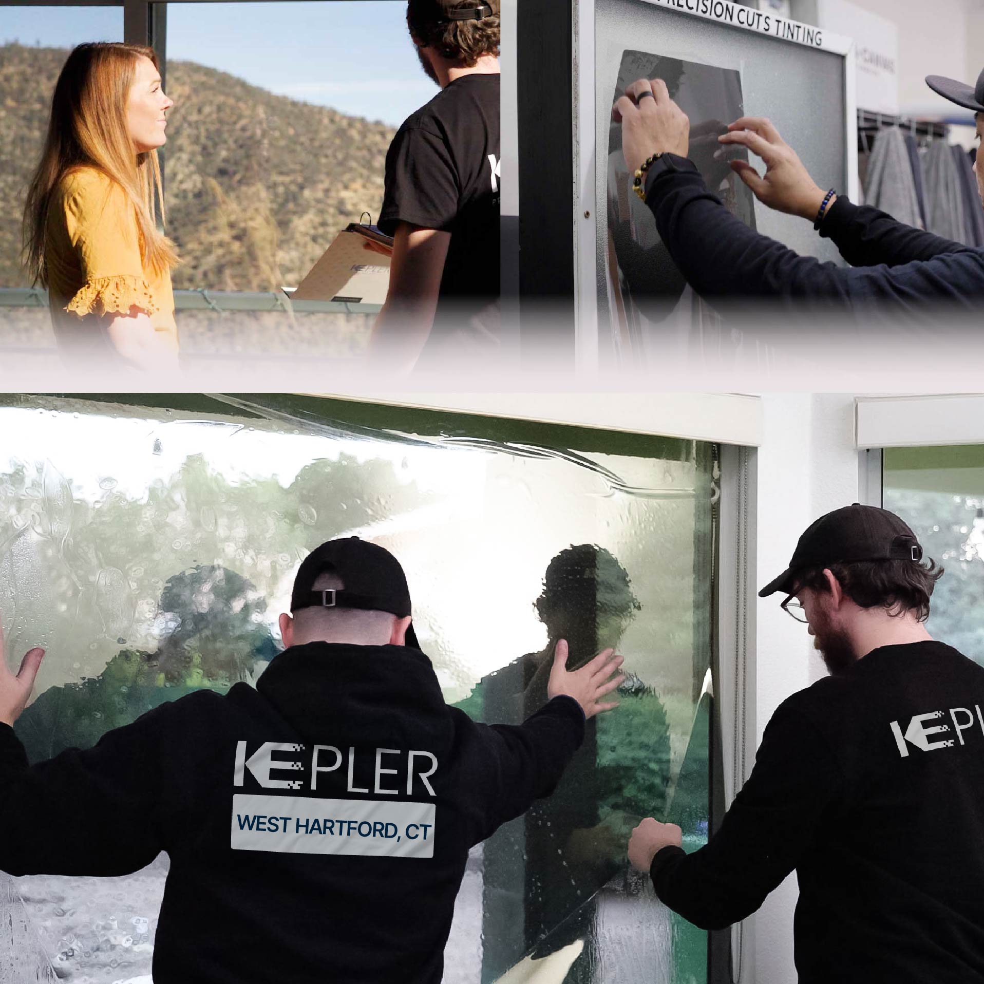 Kepler Specialist Performing Commercial Window Tinting in West Hartford West Hartford
