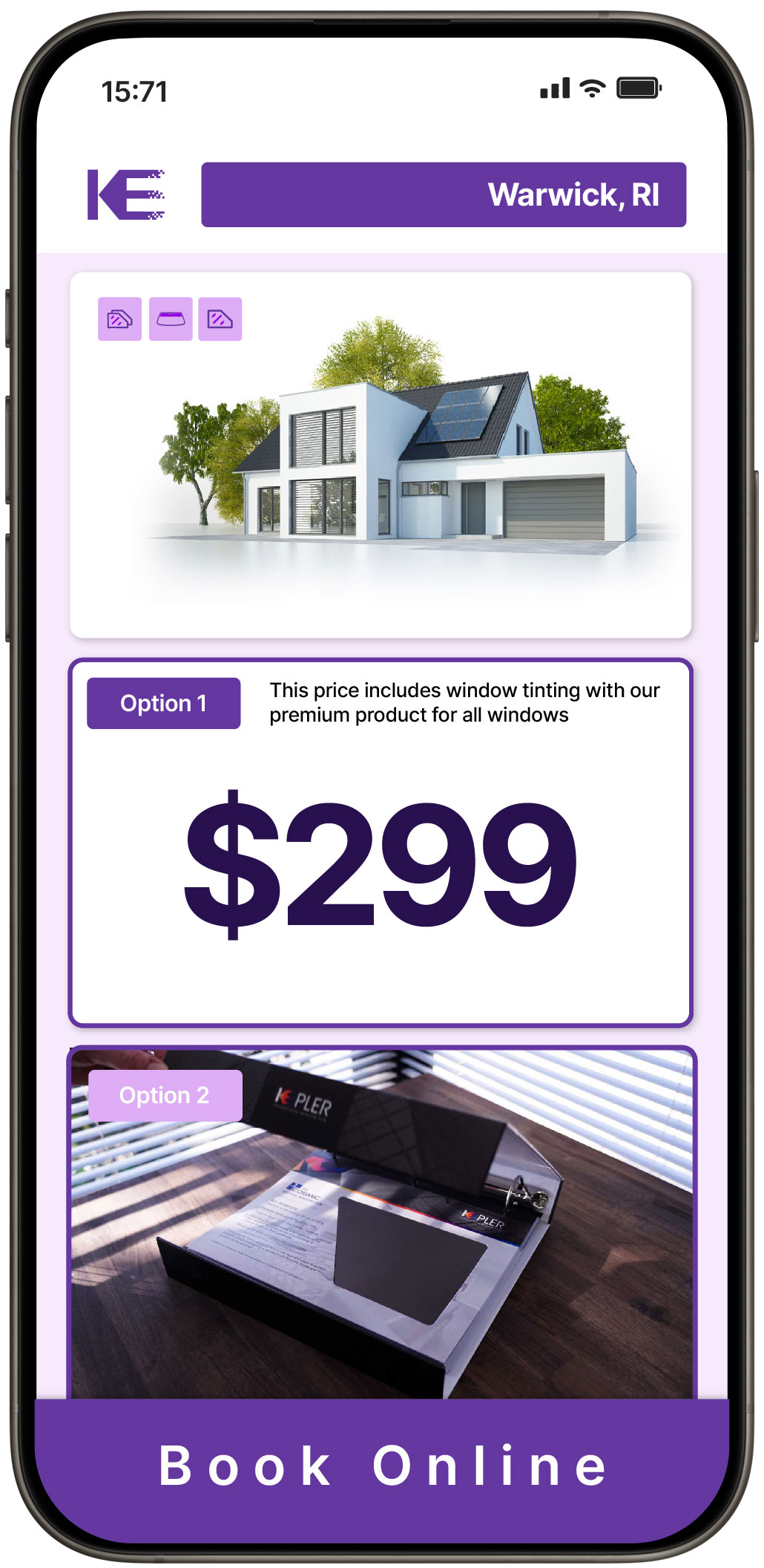 View Affordable Home Window Tinting Costs in Warwick, Rhode Island